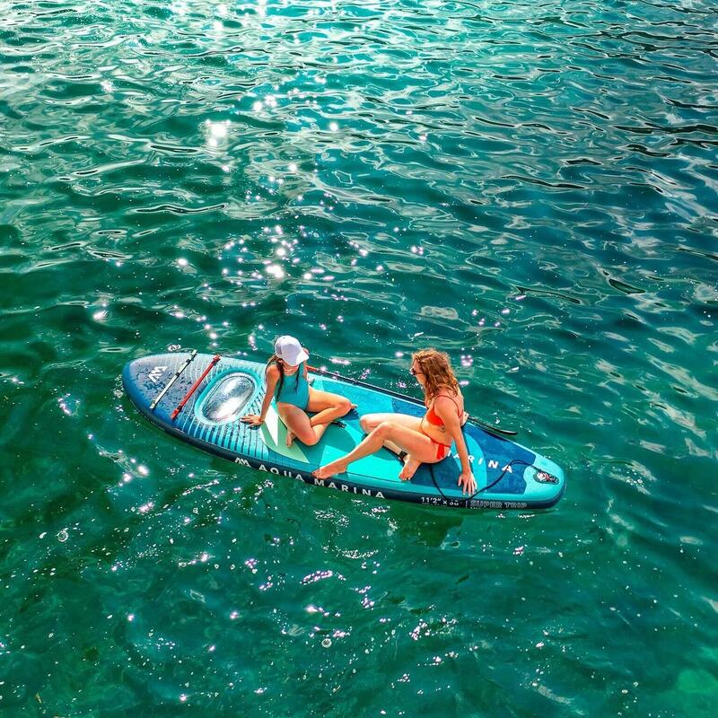 SUPER TRIP VIEW family snorkeling SUP board - Green