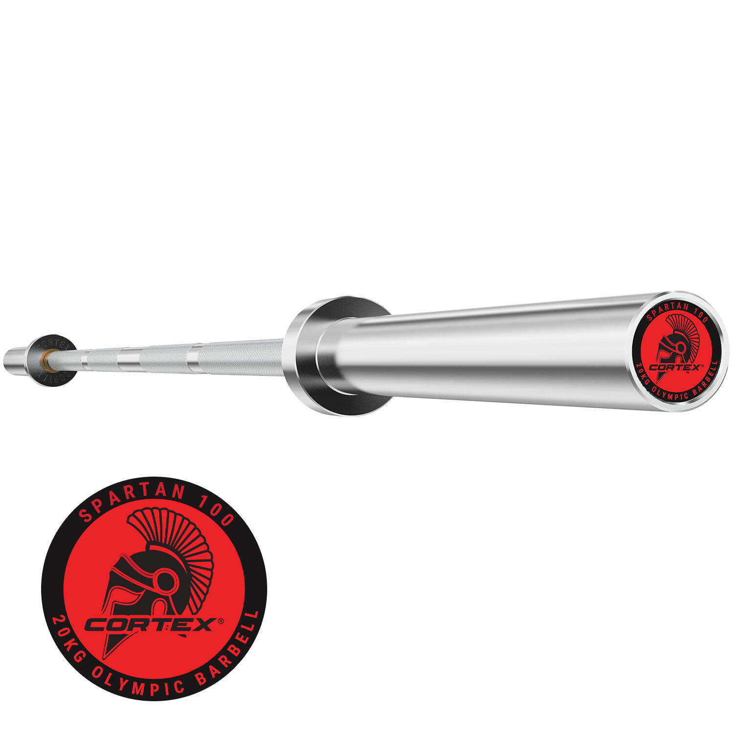 CORTEX SPARTAN100 7ft Olympic Barbell
