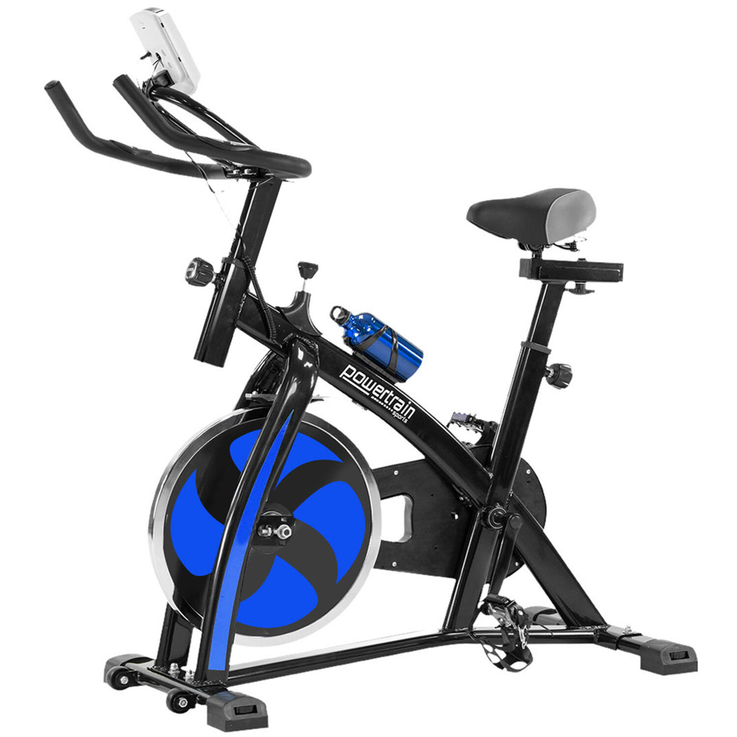 Powertrain Home Gym Flywheel Exercise Spin Bike