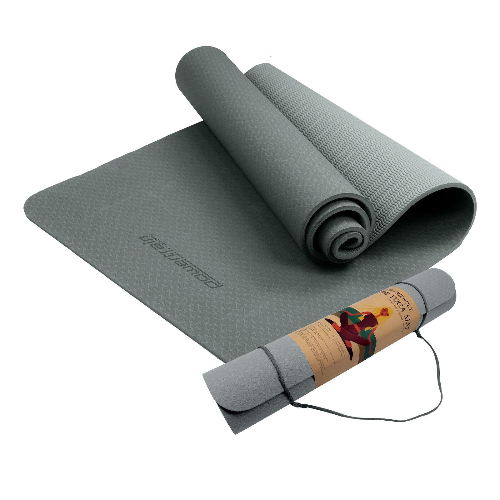 Powertrain TPE Yoga Pilates Exercise Mat