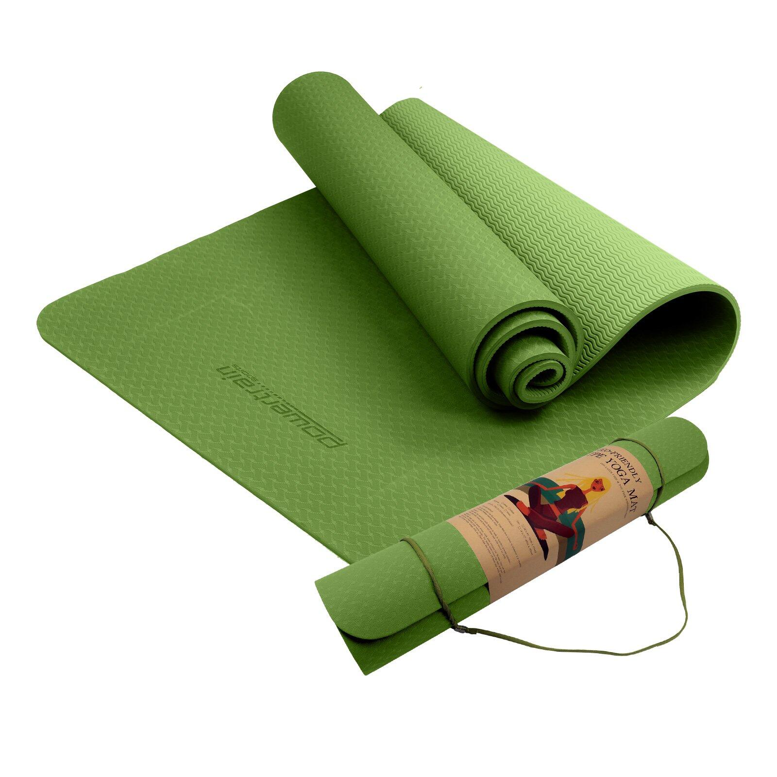 Powertrain TPE Yoga Pilates Exercise Mat
