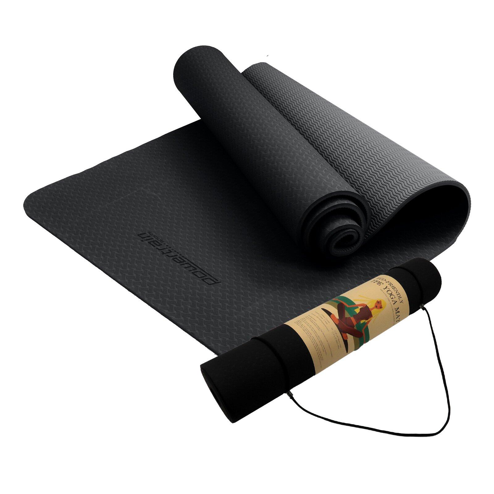 Powertrain TPE Yoga Pilates Exercise Mat
