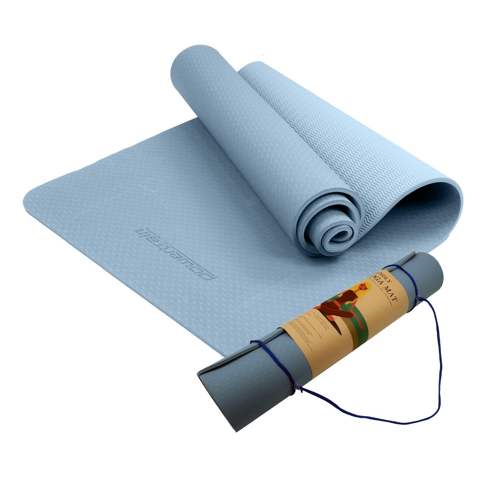 Powertrain TPE Yoga Pilates Exercise Mat