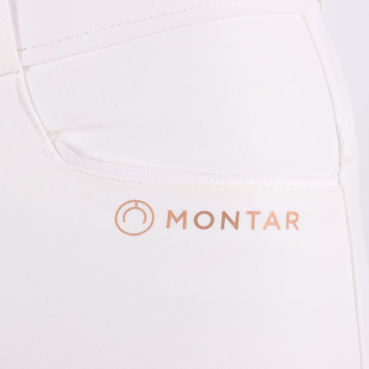 Montar Rijbroek Molly Rosegold Highwaist  Full Grip 5/7