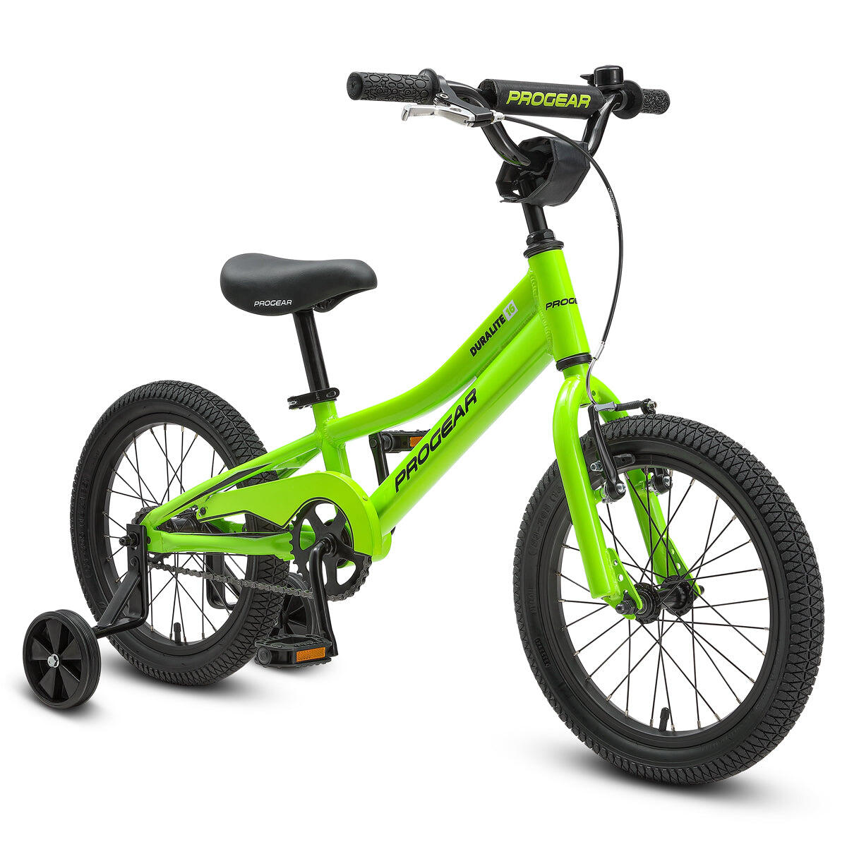 ProGear DuraLite Kids Bike - Lime Green - 4 to 10 Years