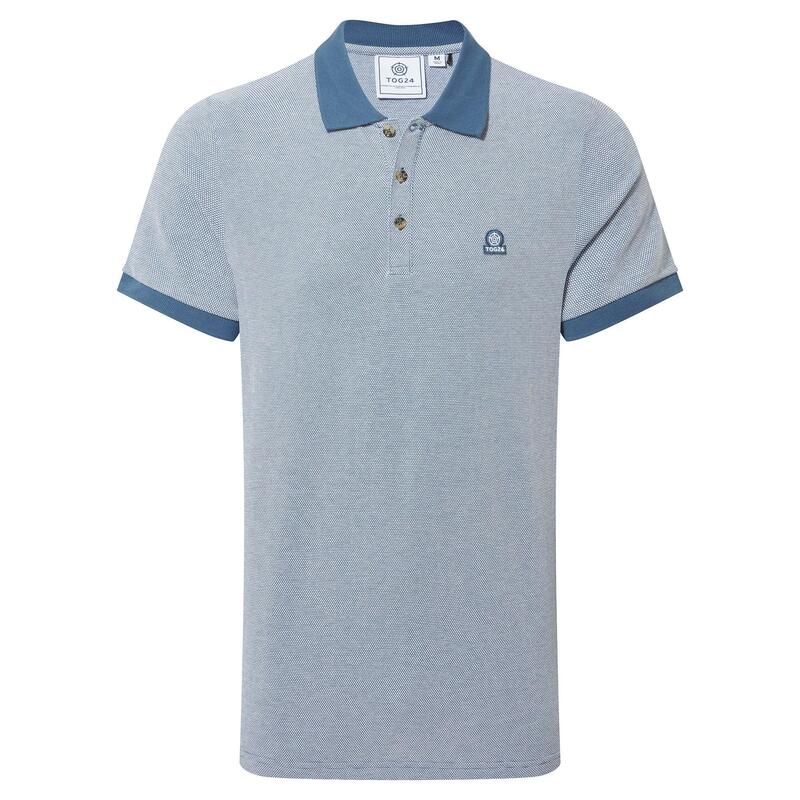 Polo WHITTON Homme (Bleu acier)