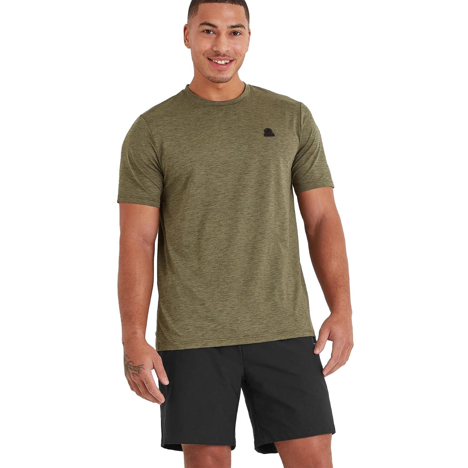 Uomo Tshirt TRUDGE (cachi screziato)