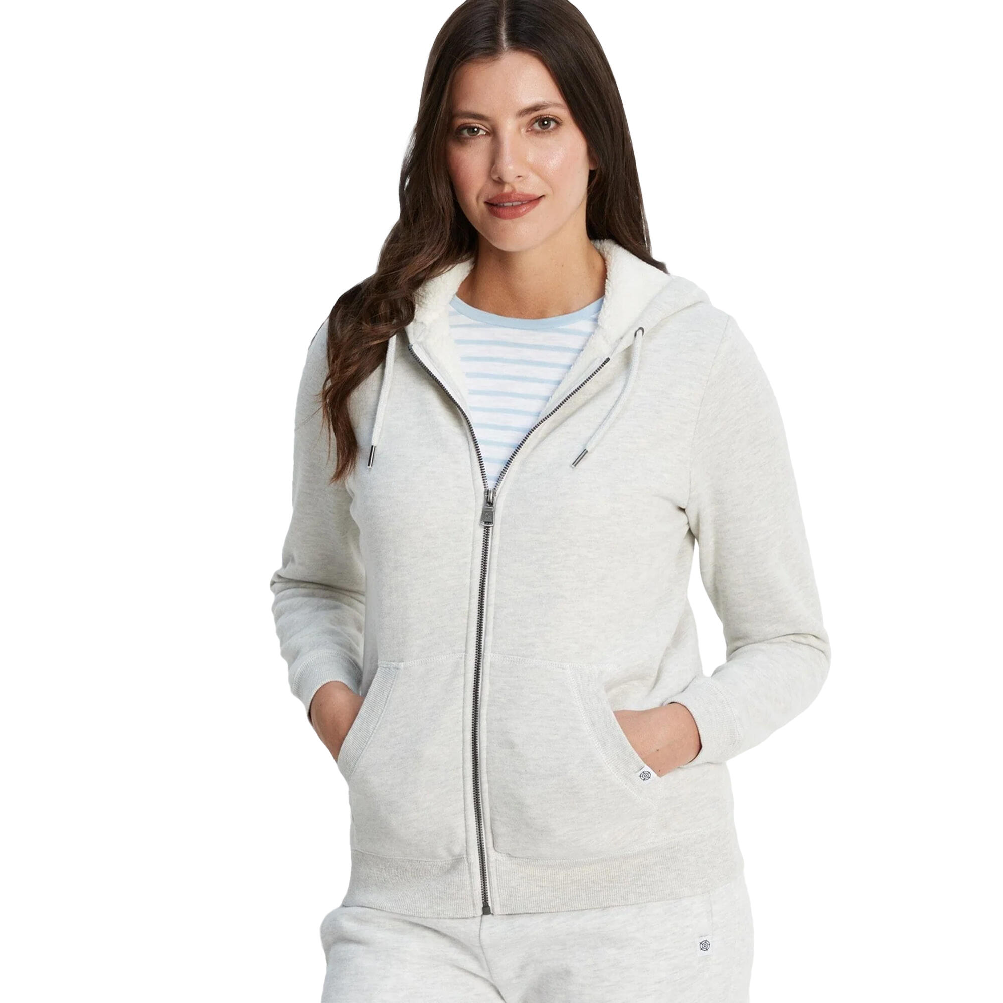 Women's FINCH hooded jacket (White)