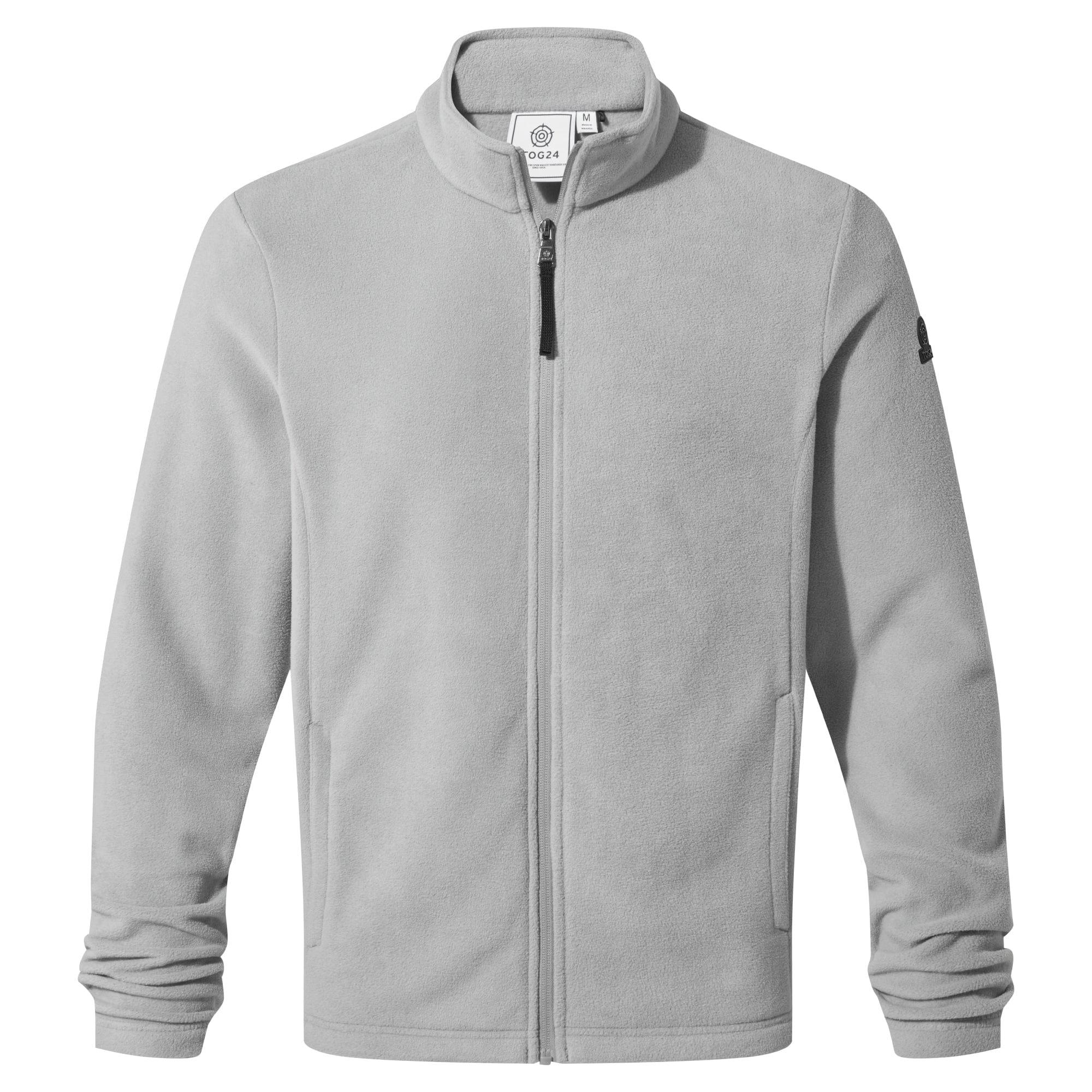 Men's REVIVE fleece jacket (Light grey)