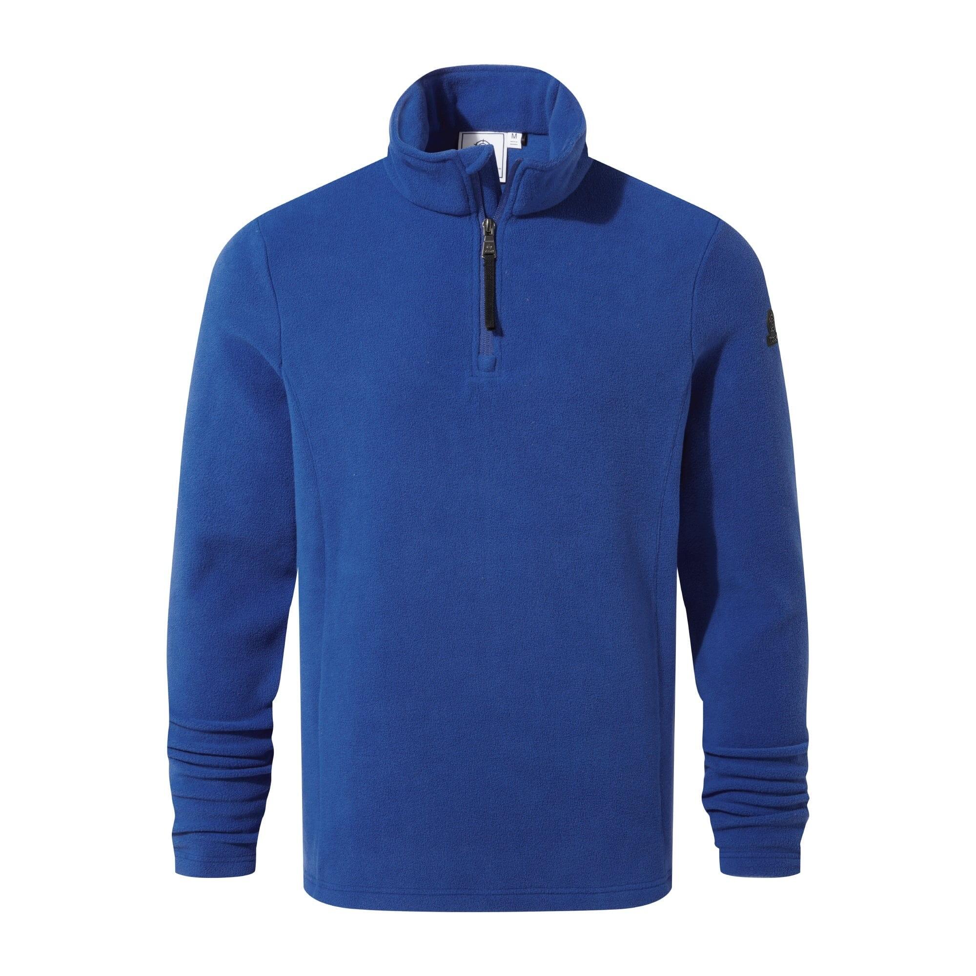 Uomo Top in pile REVIVE (blu reale)