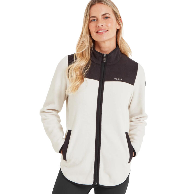 Veste polaire CARTY Femme (Beige / Noir)