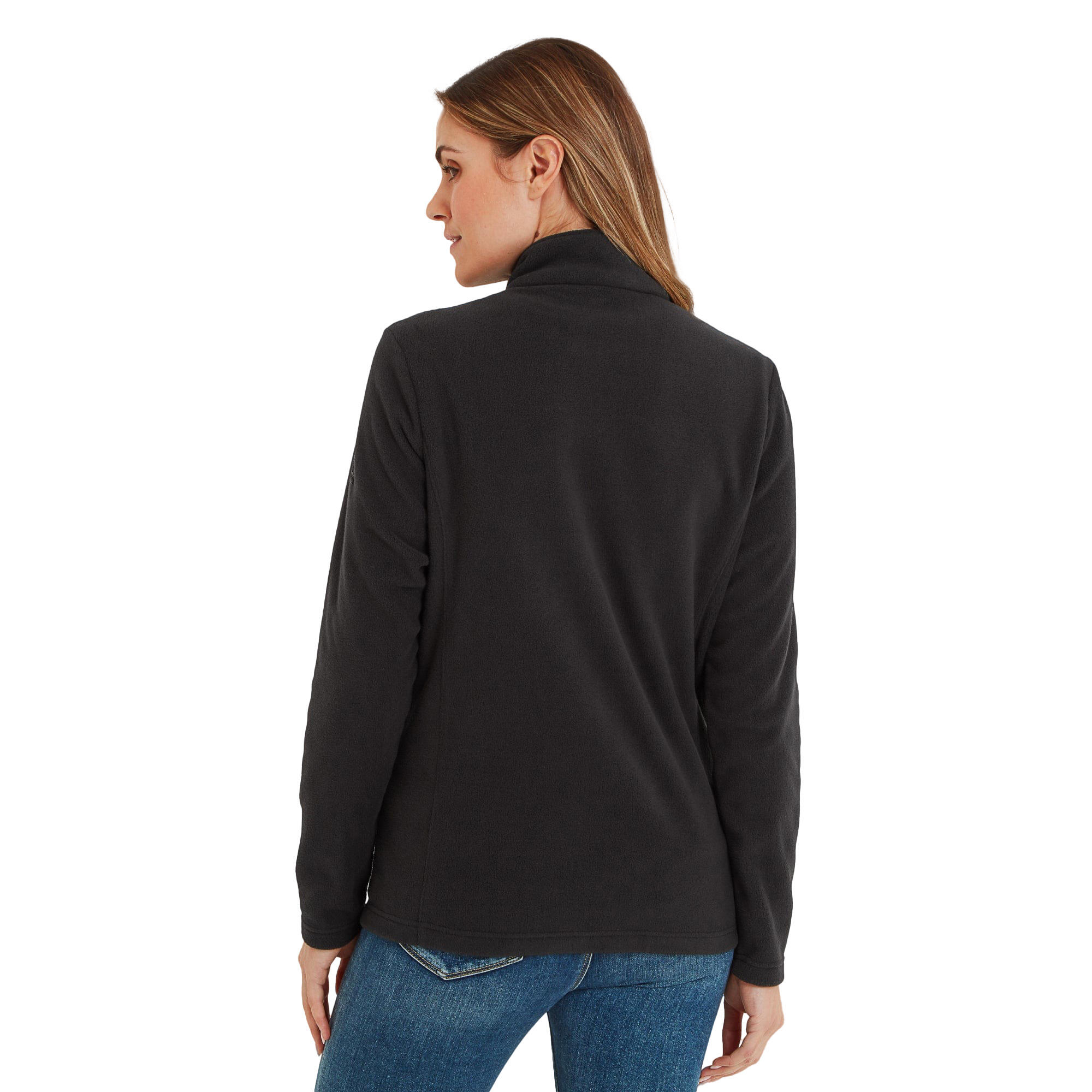 Women's REVIVE fleece jacket (Black)