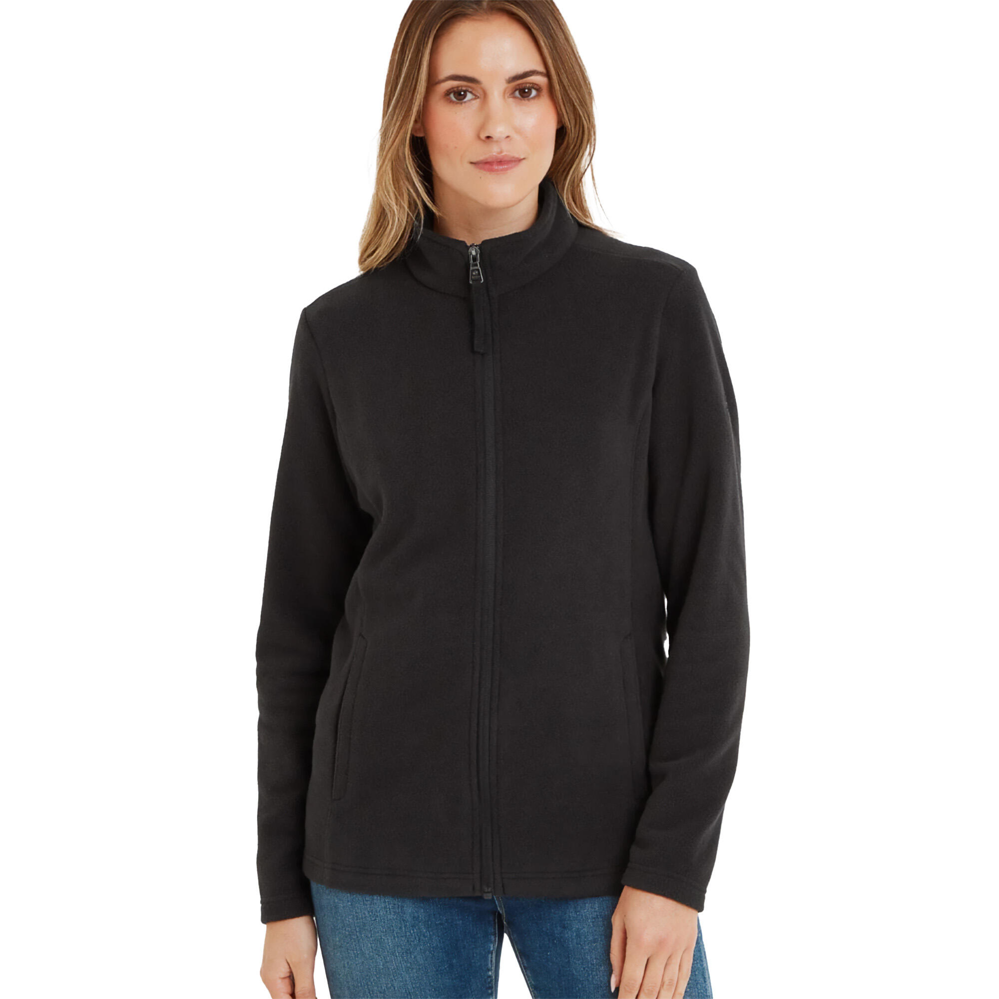 Women's REVIVE fleece jacket (Black)