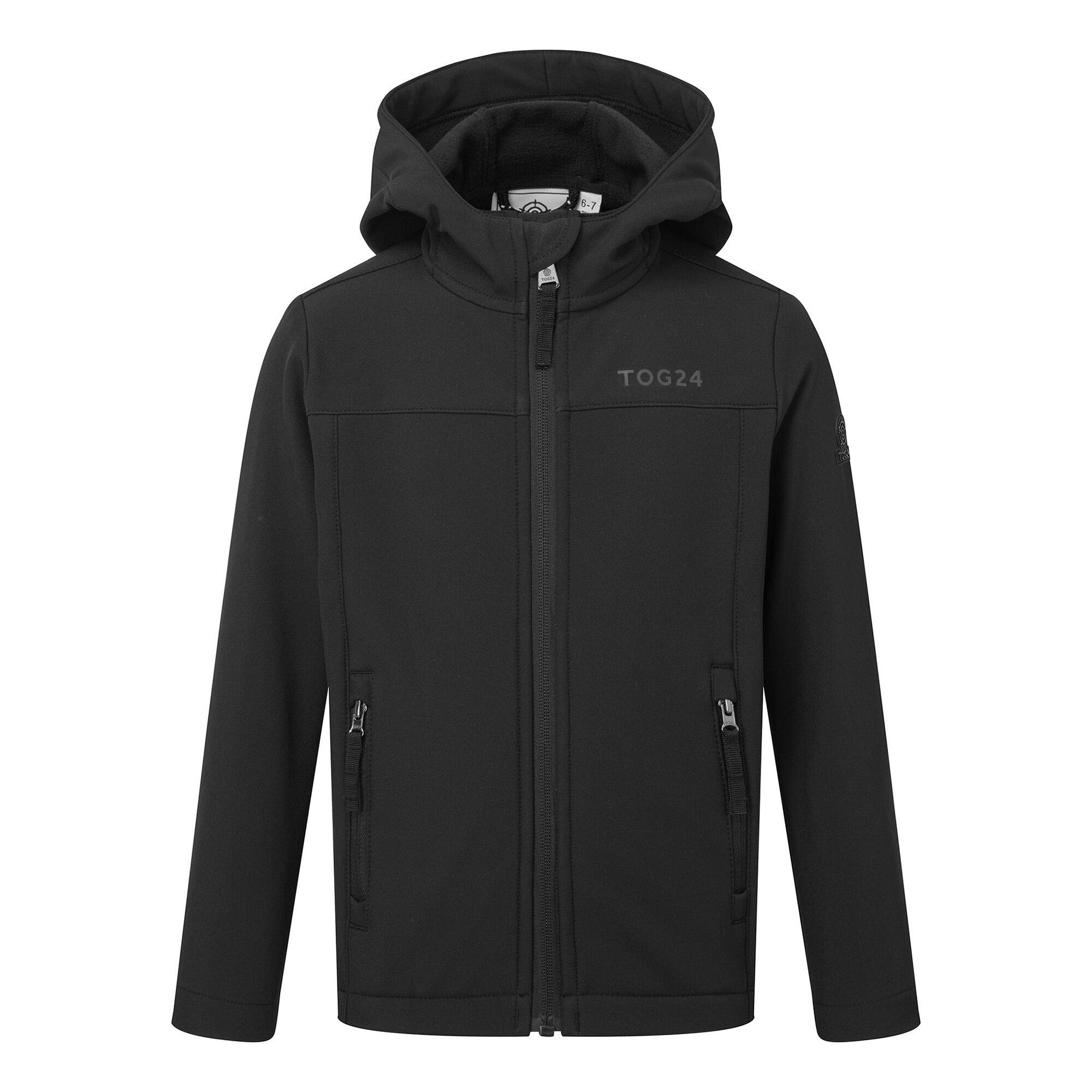 KOROMA Kids' Hooded Jacket (Black)