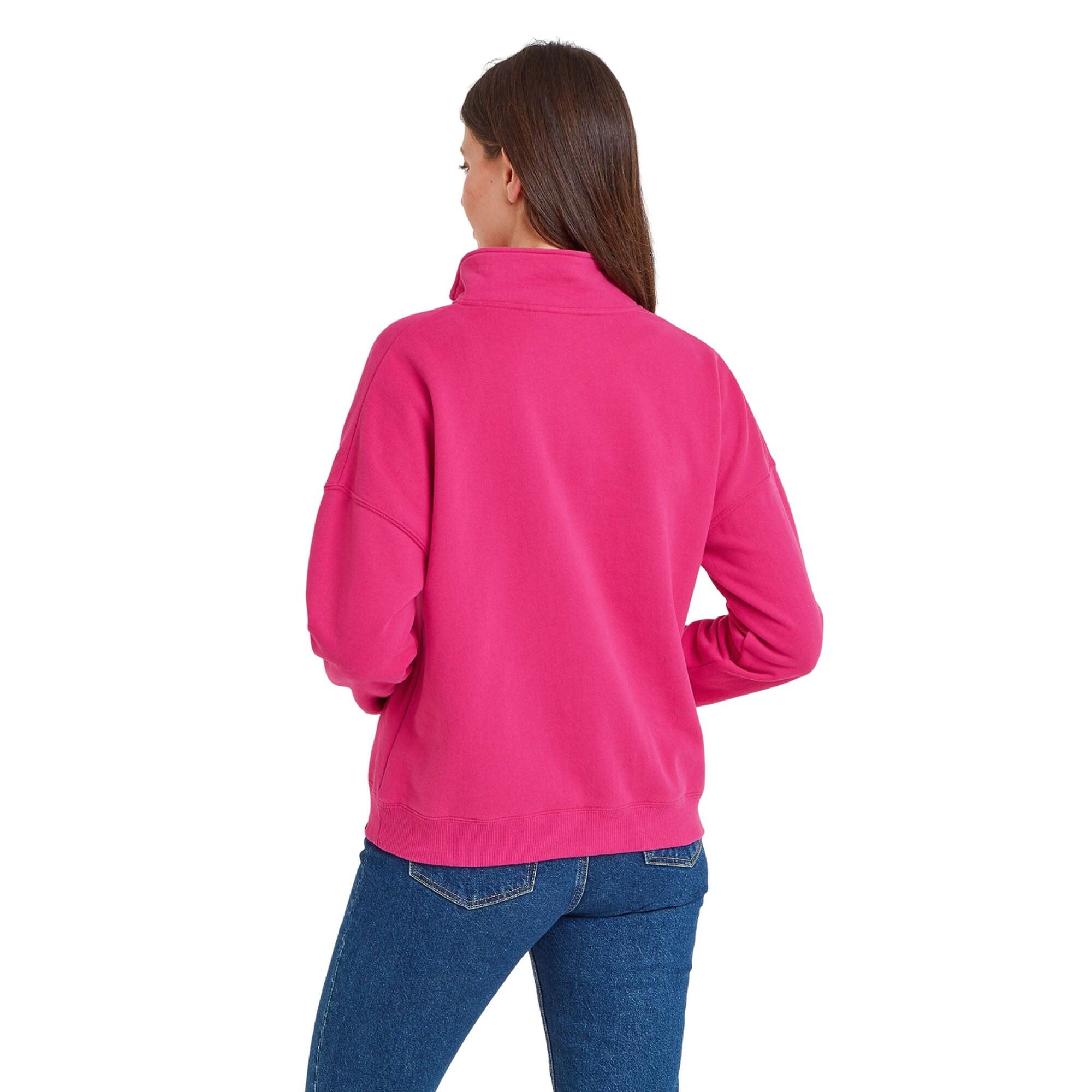 Women's CALDENE sweatshirt (Hot pink)