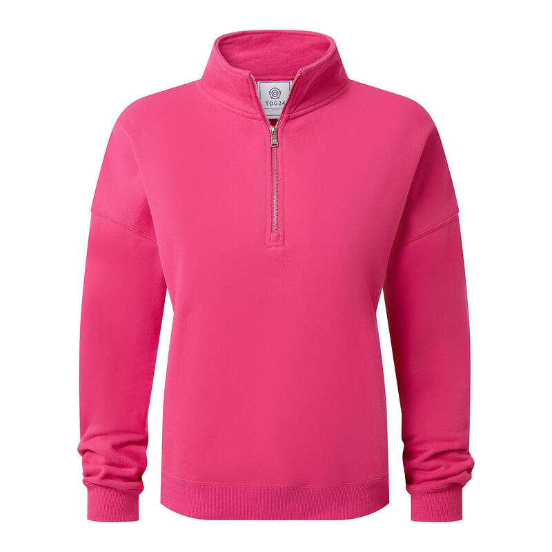 "Caldene" Sweatshirt für Damen Hibiskus-Rosa