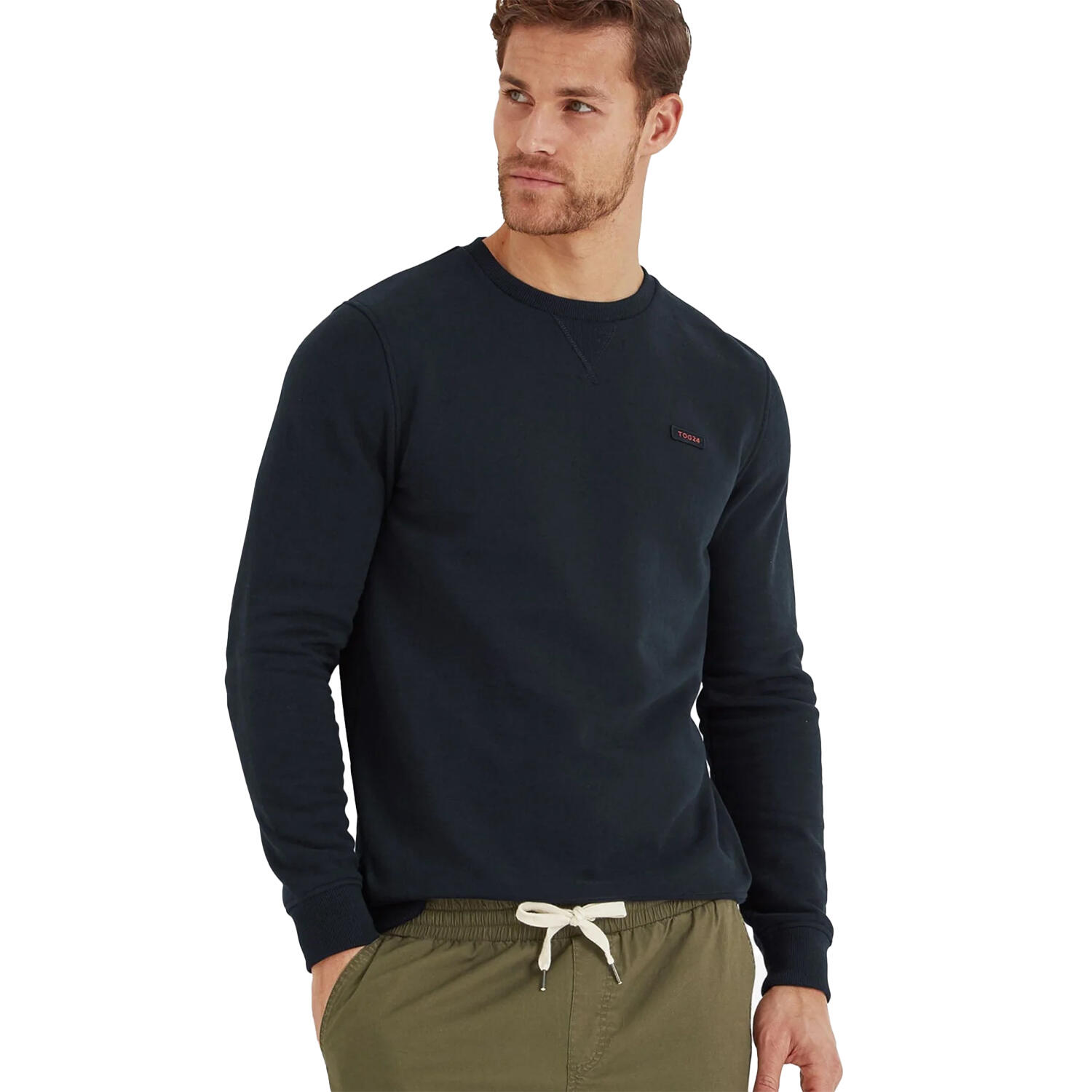 Men's WYATT sweatshirt (Dark indigo)