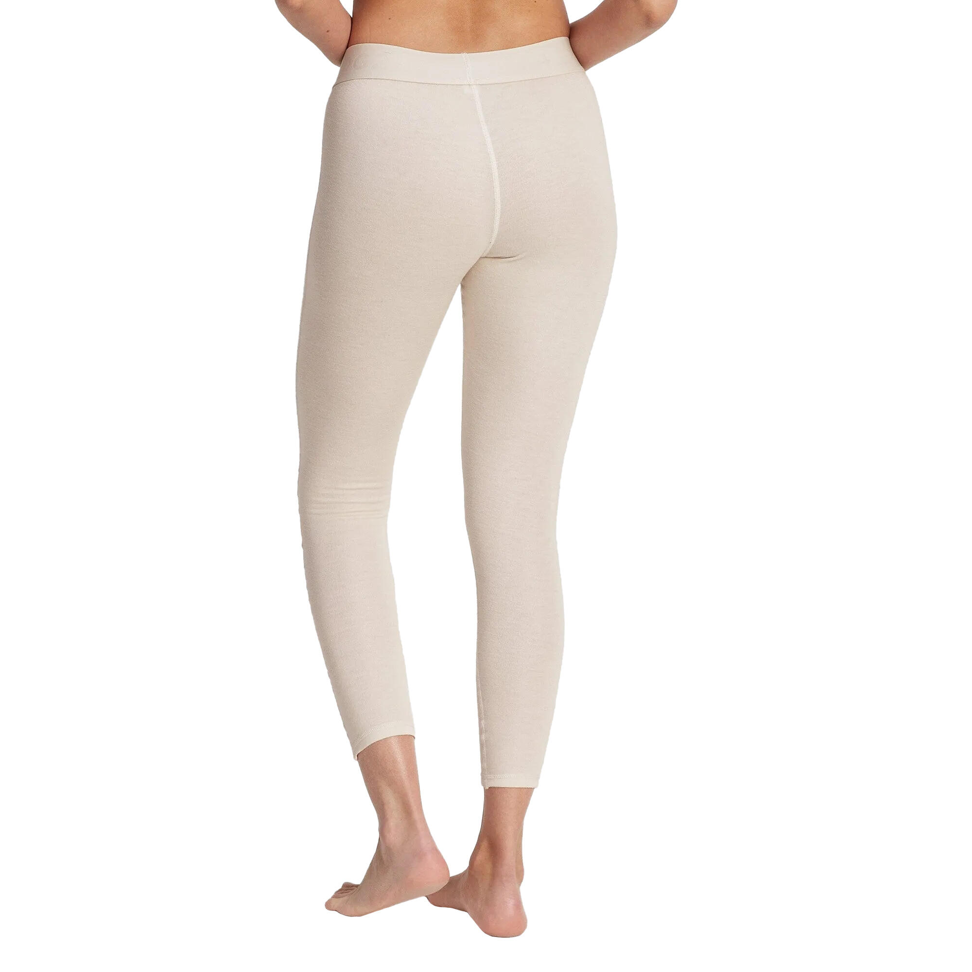 Leggings termici MERU da donna (bianco sporco)