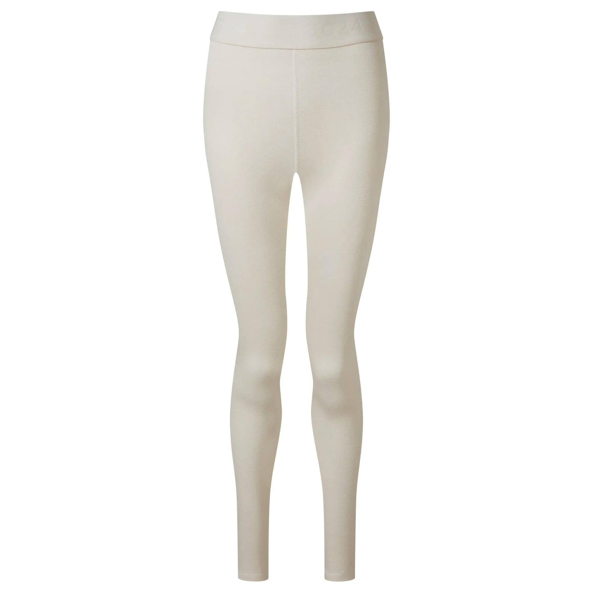 Leggings termici MERU da donna (bianco sporco)