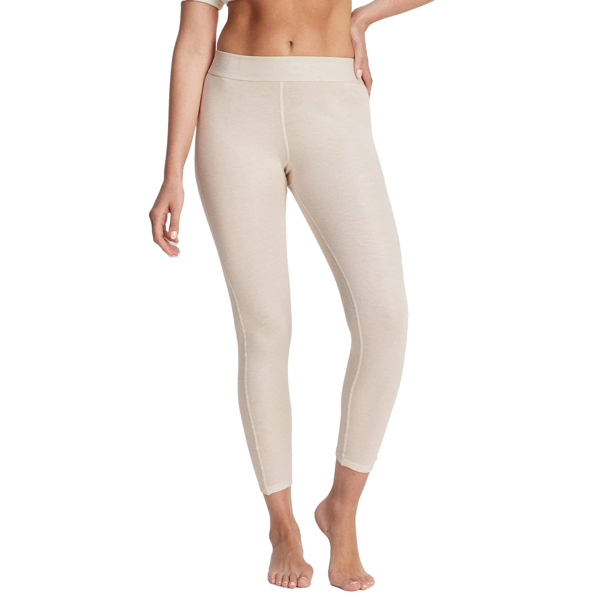 Leggings termici MERU da donna (bianco sporco)