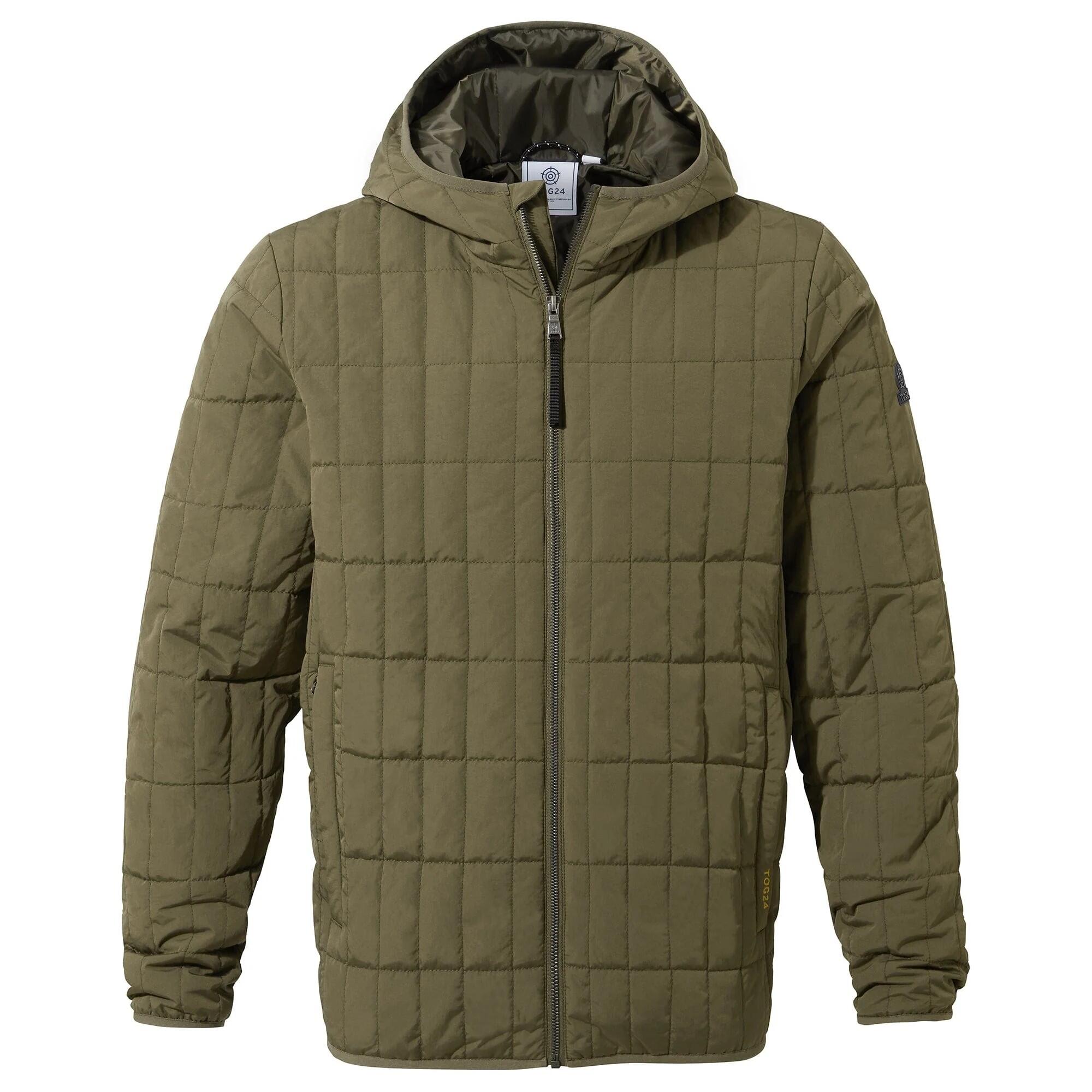 Men's MELBURY insulated jacket (Khaki green)