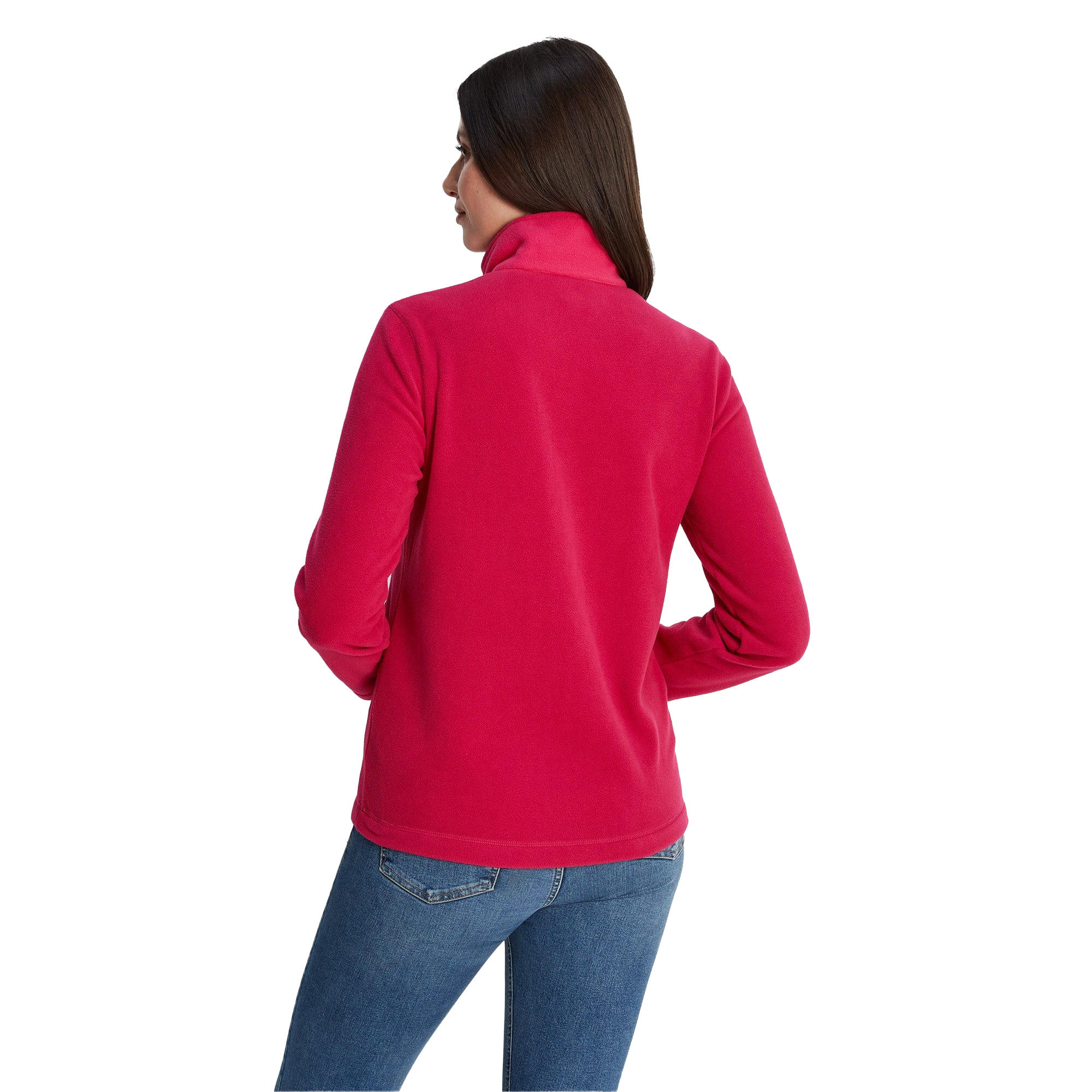 Women's fleece top (Dark pink)