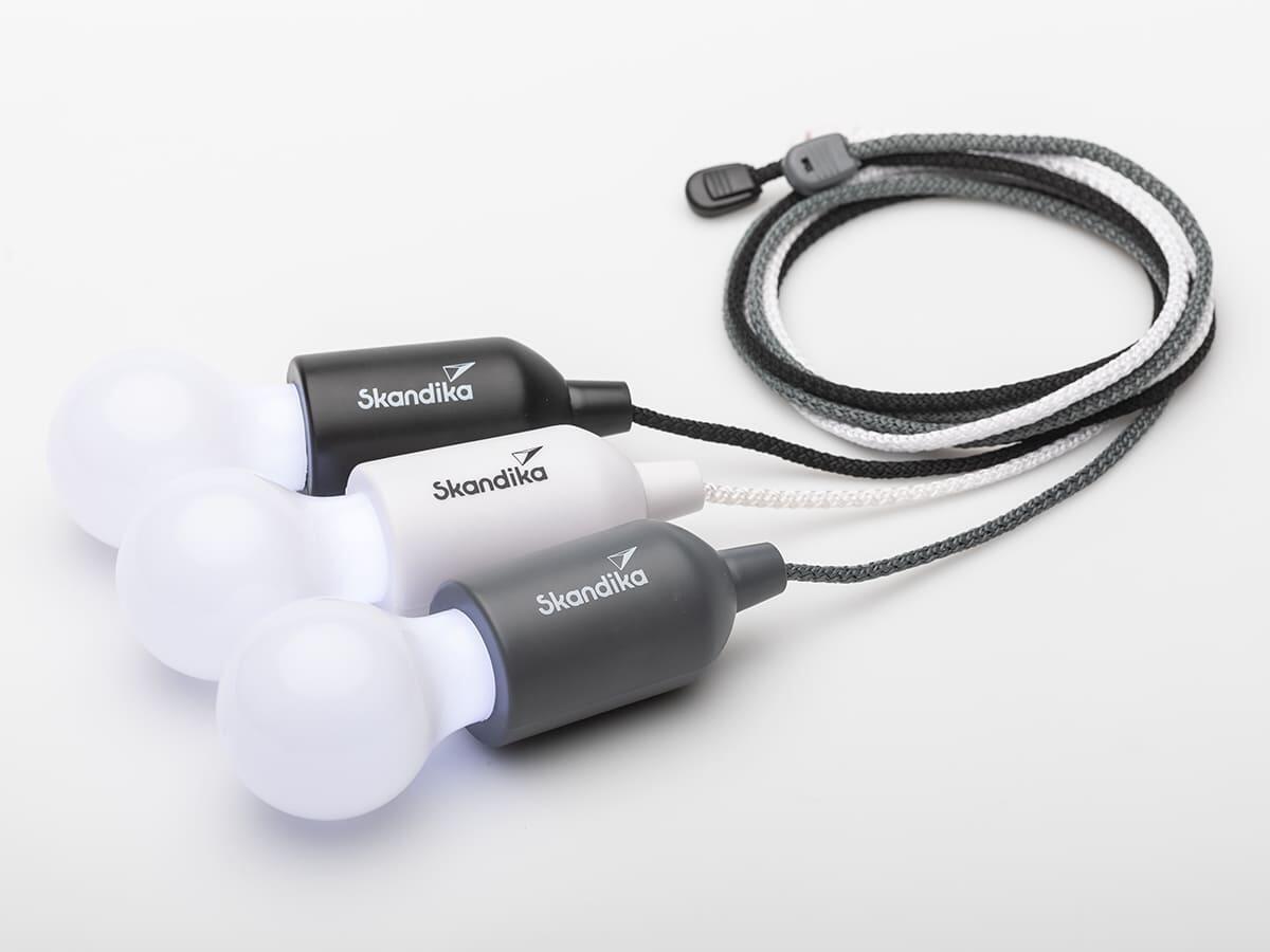 Lampe de camping Narvik | Set de 4 lampes LED, Pull Light, à piles 3/7