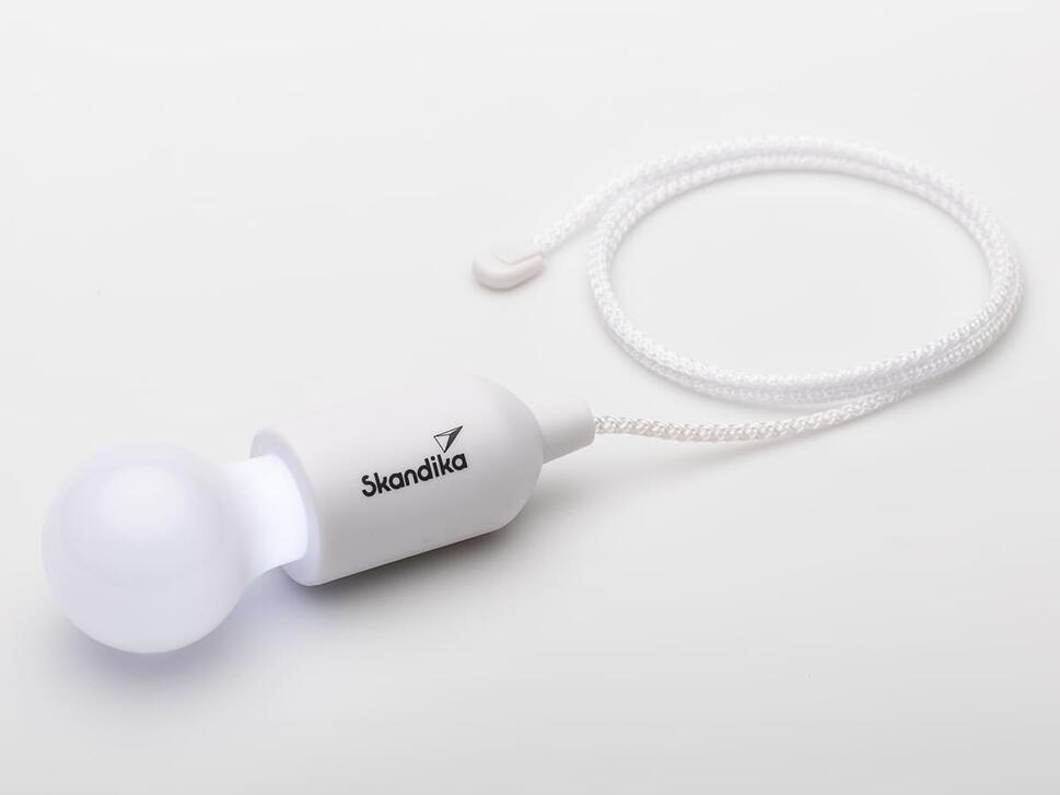 Lampa kempingowa LED Narvik, 4 żarówki x 20 lumenów, na baterie