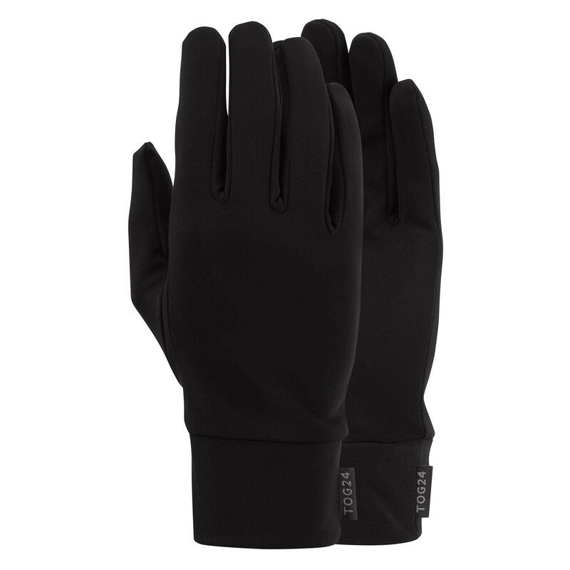 HerrenDamen Unisex Handschuhe "Trace", Stretch Leicht Damen und Herren Schwarz