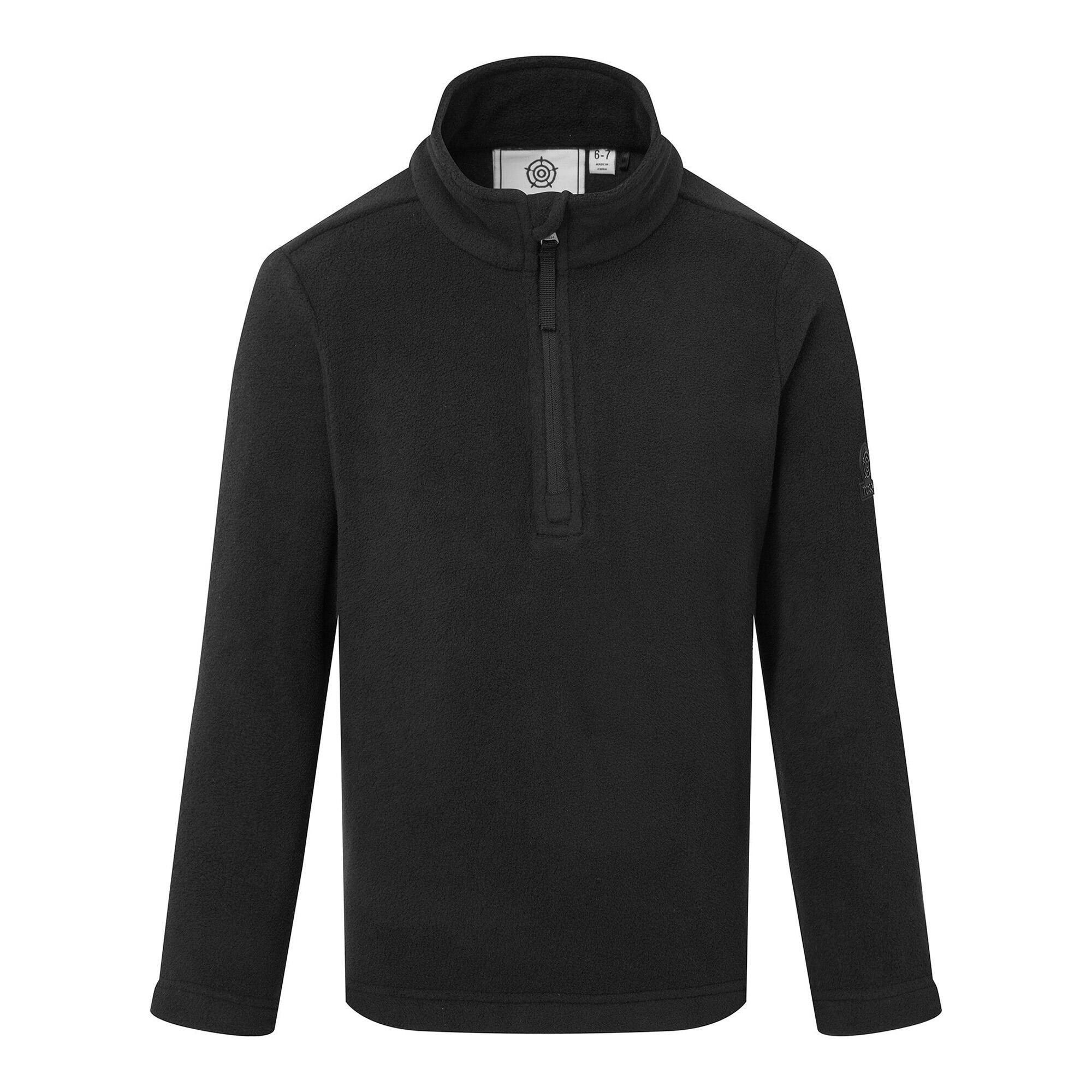 TOFFOLO Children's fleece top (Black)