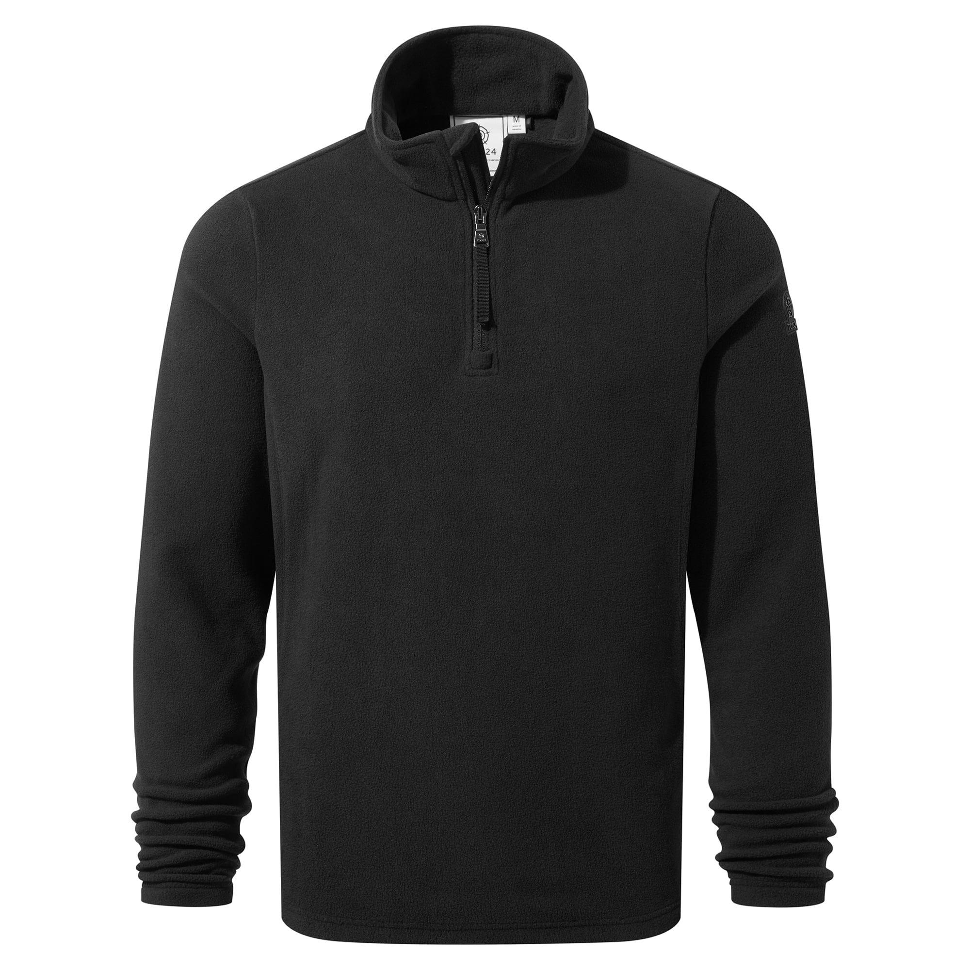 Men's REVIVE fleece top (Black)