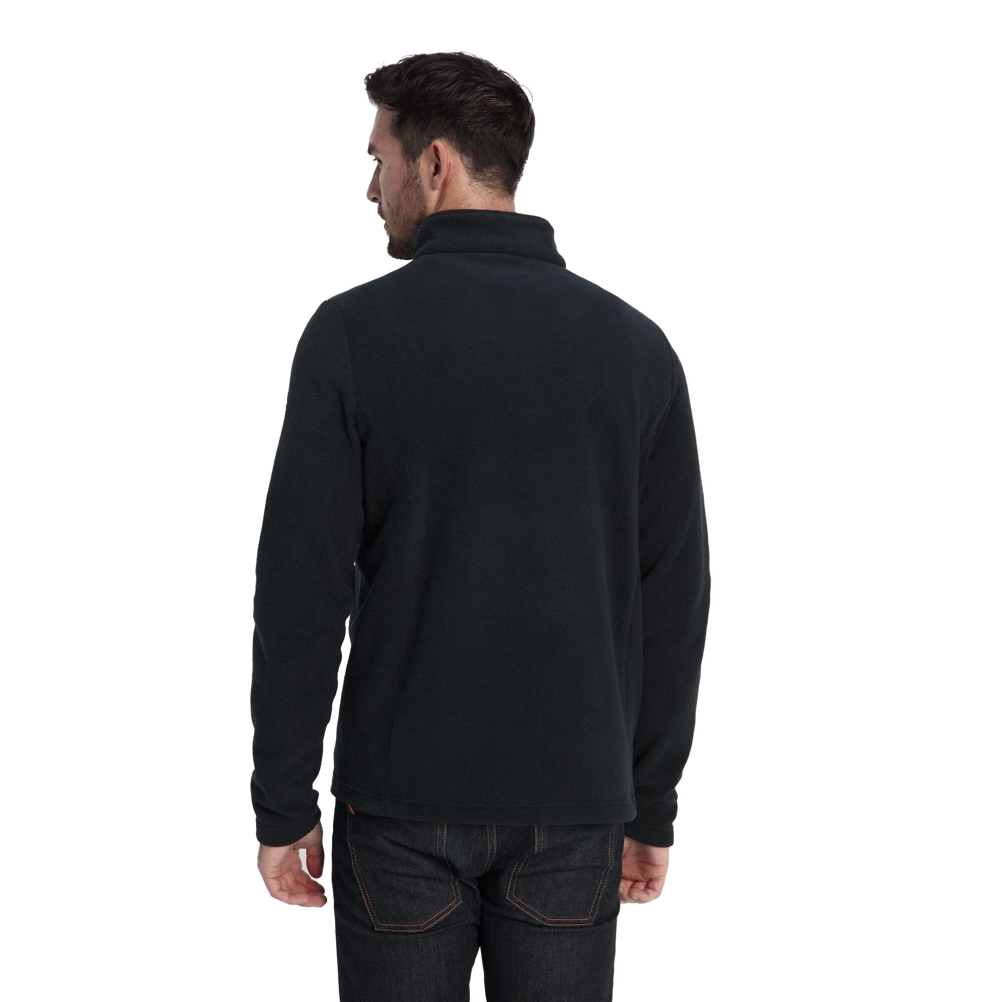 Men's REVIVE fleece top (Black)