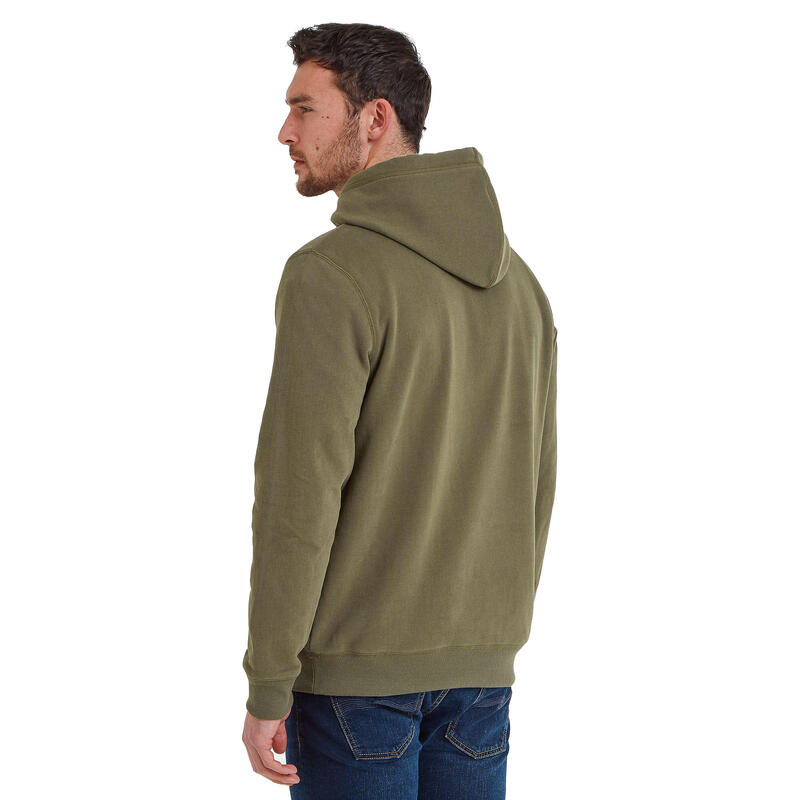 Sweat à capuche Homme (Vert kaki)