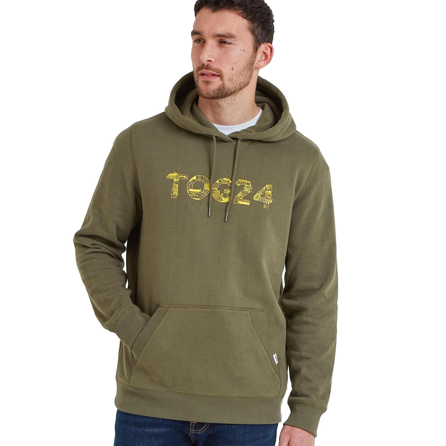 Men's hoodie (Khaki green)