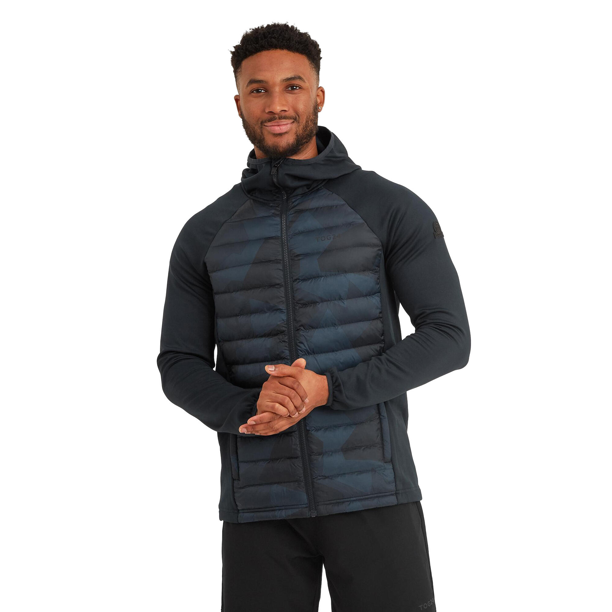 Men's POSTILL hybrid jacket (Indigo)