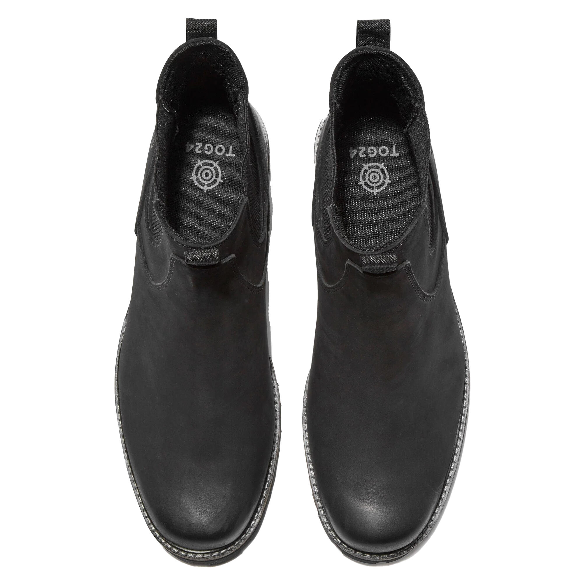 HIGHWAY Men's Chelsea Boots (Black)