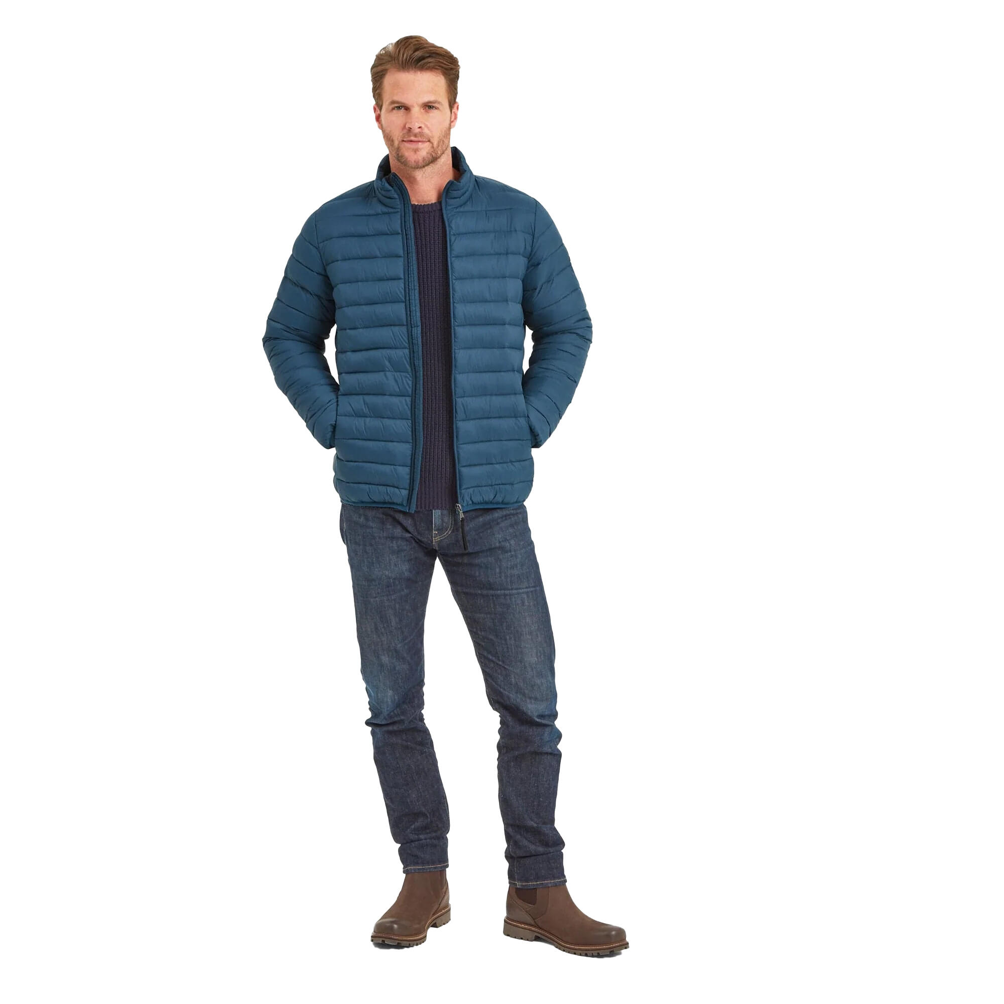 GIBSON Men's insulated jacket (Lagoon blue)