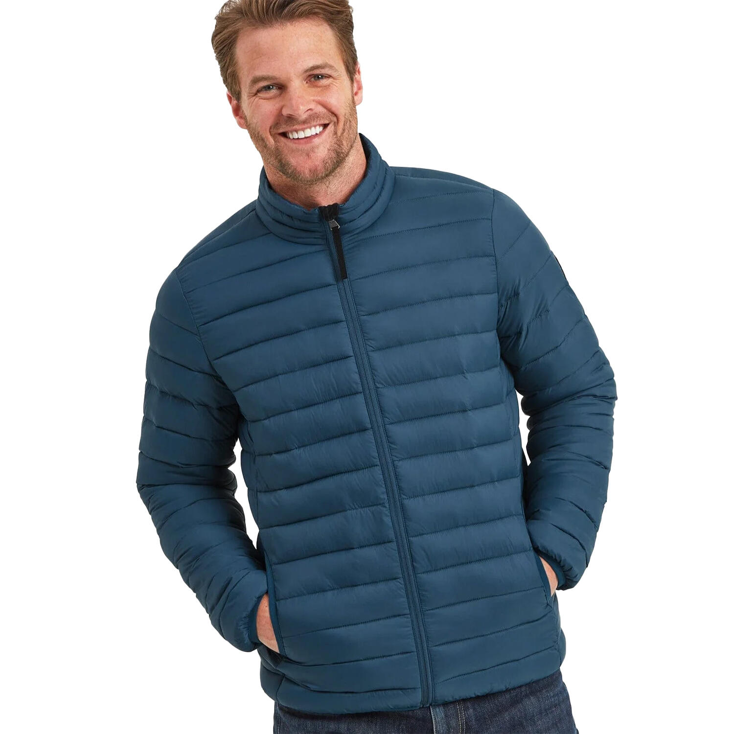 GIBSON Men's insulated jacket (Lagoon blue)