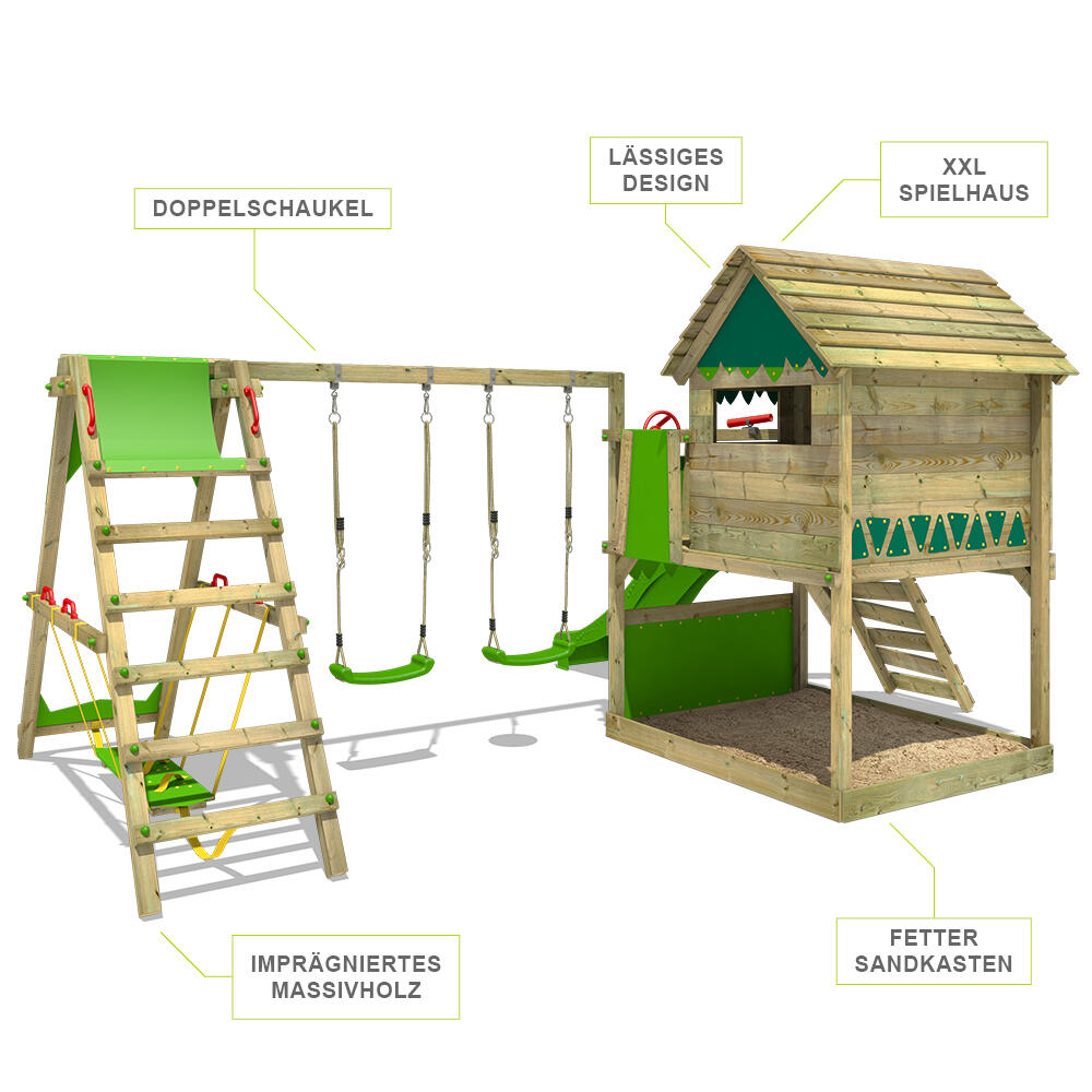 TikaTaka speeltuin met surf uitbreiding 2/5