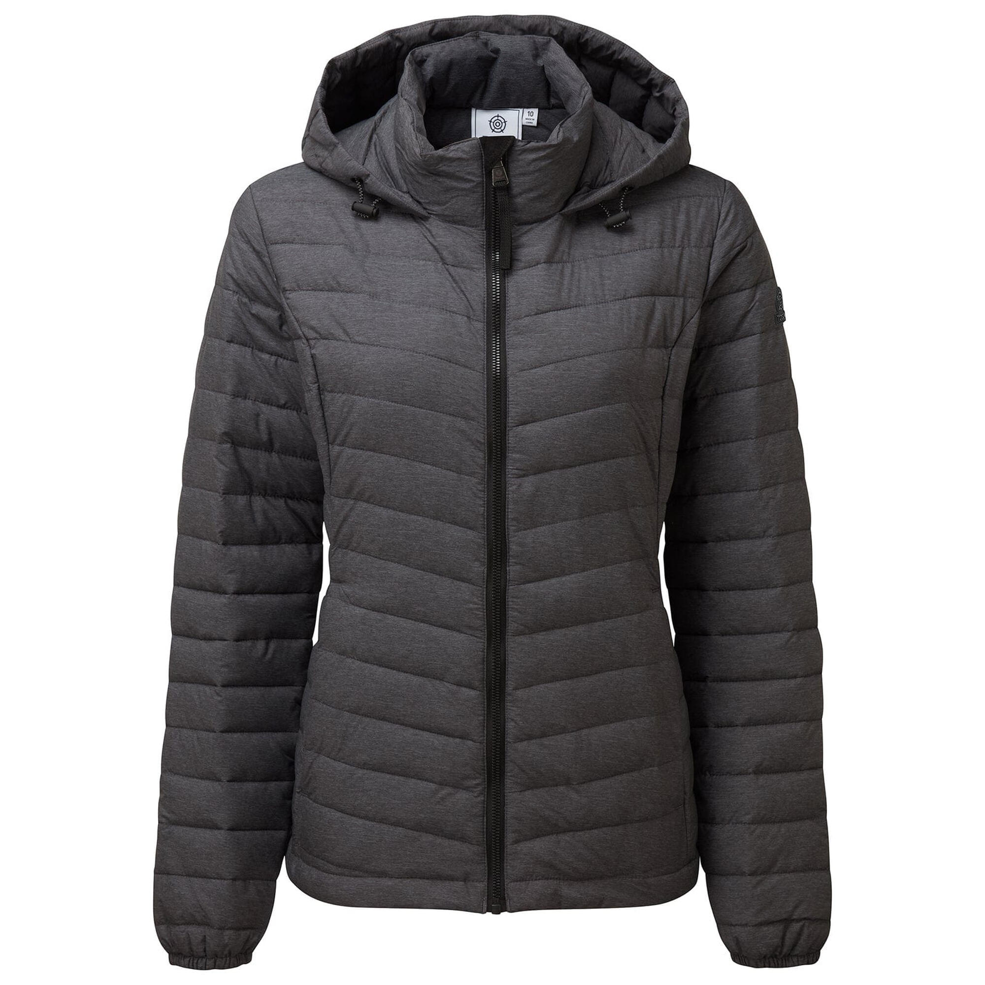 GARRISTON Women's quilted jacket (Heather grey)