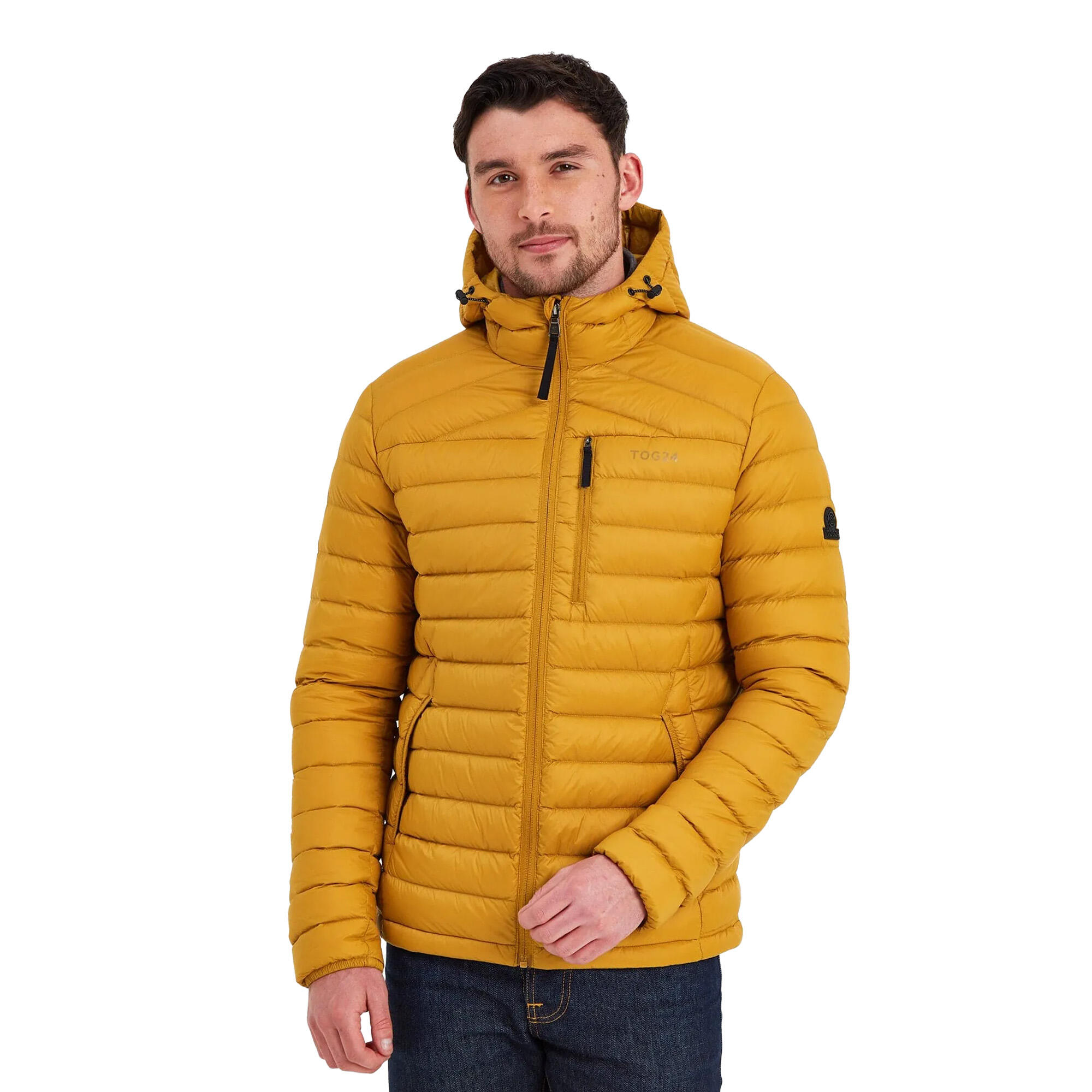 DRAX Men's quilted jacket (Light brown)