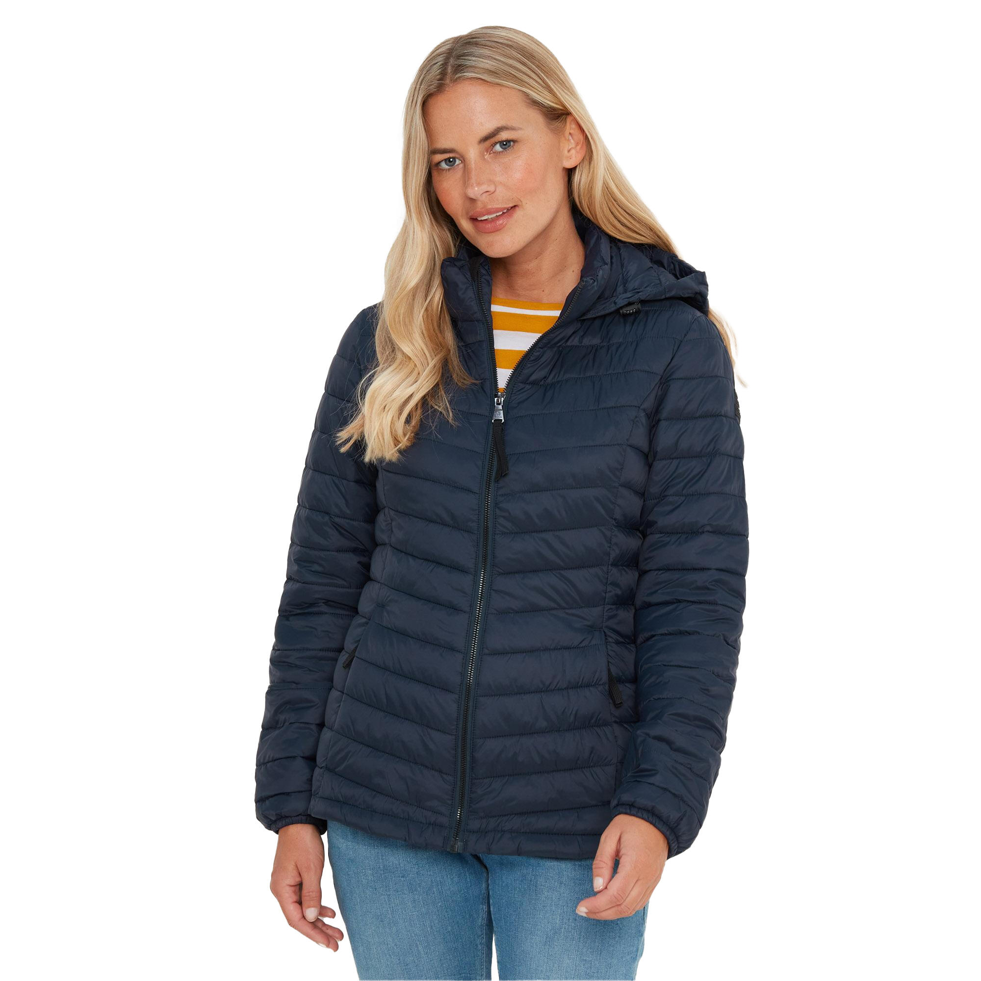 GARRISTON Women's quilted jacket (Dark indigo)