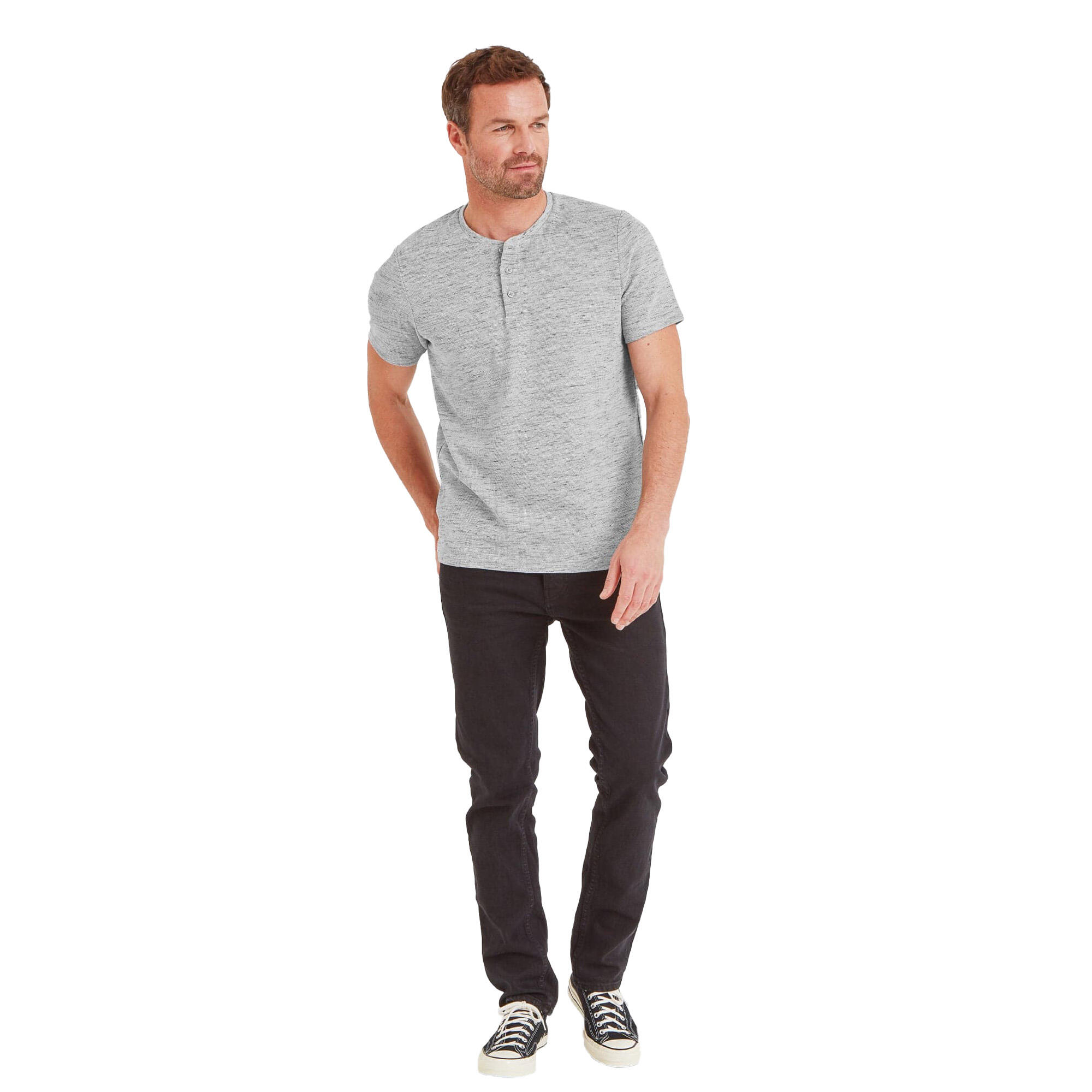 Uomo Tshirt WILSDEN (grigio scuro)