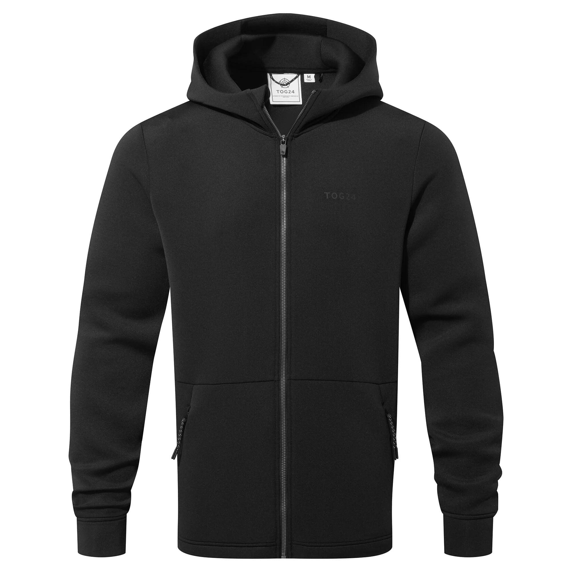 Mens Glide Tech Full Zip Hoodie Black