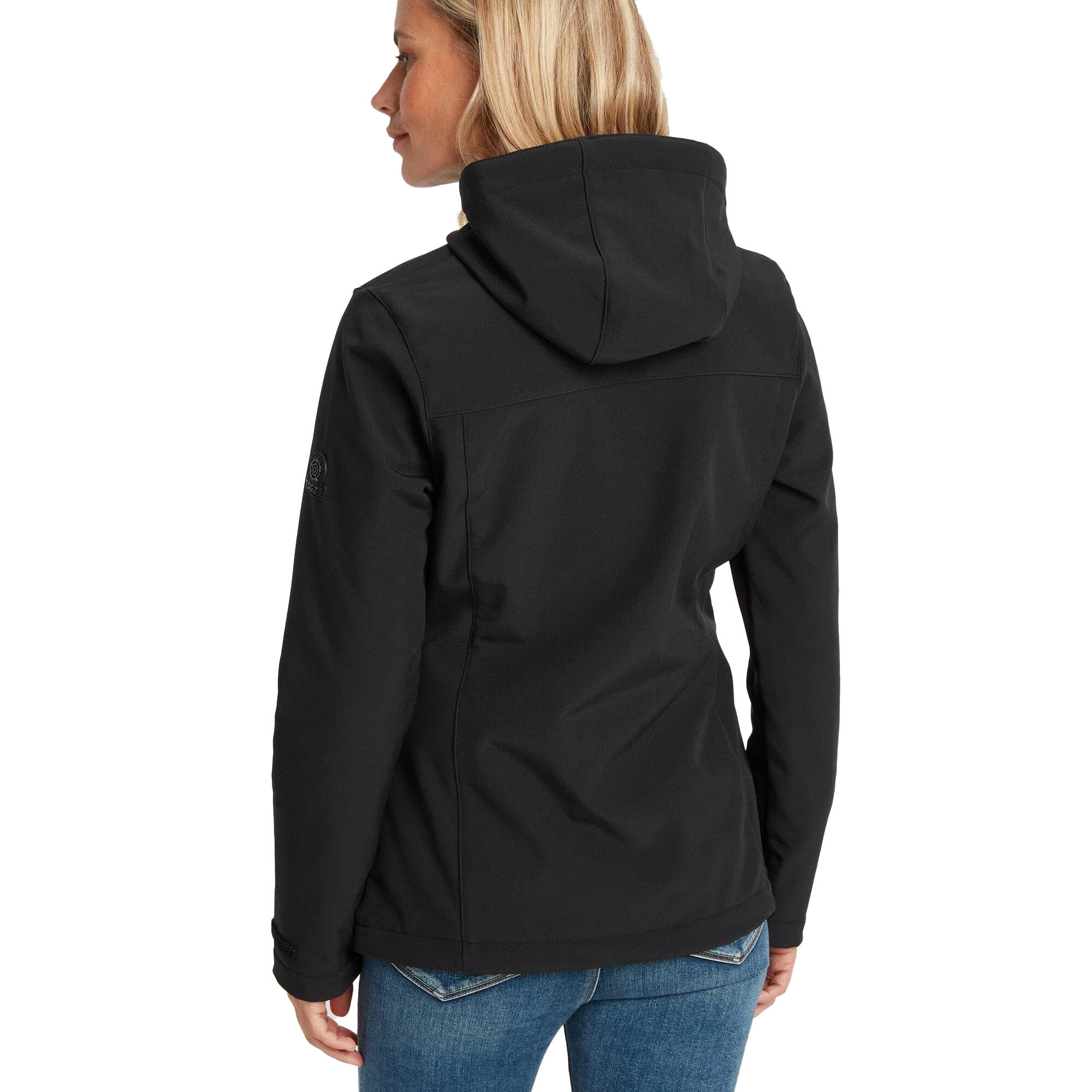 Womens/Ladies Keld Hooded Soft Shell Jacket (Black) TOG24 Decathlon