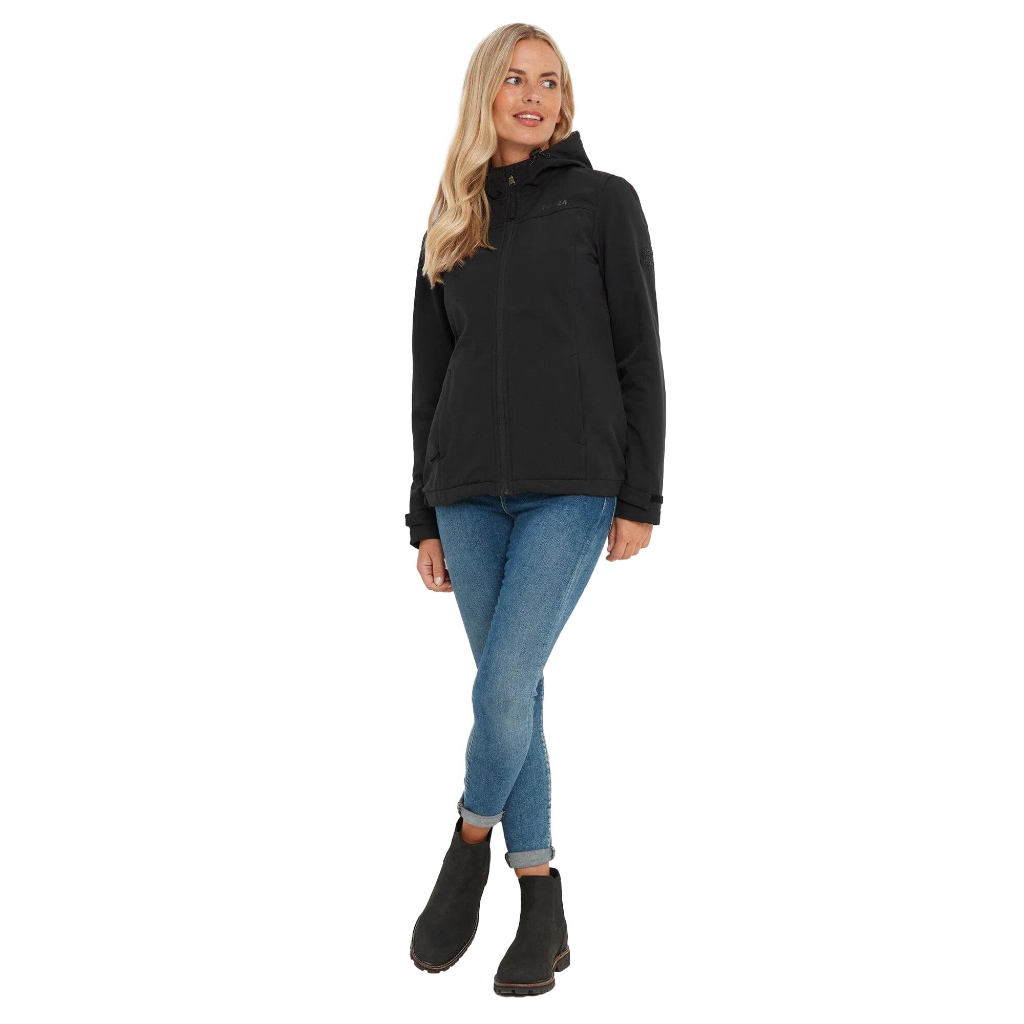 Giacca softshell KELD da donna (nero)