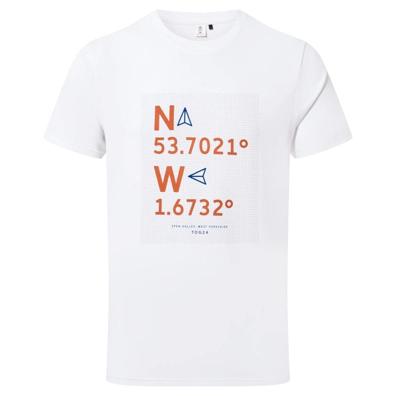 Tshirt NAVIGATE Homme (Blanc)