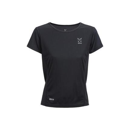 Camiseta de Manga Corta Senderismo de Montaña MUJER Altus GAIBA GRIS