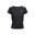 Camiseta Senderismo en la naturaleza Mujer ALTUS GAIBA BLACK