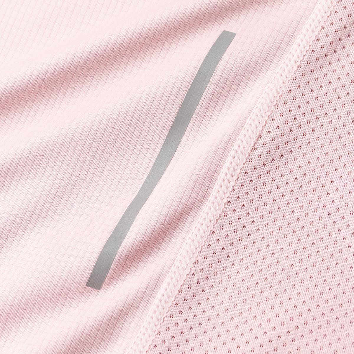 Camiseta de Manga Corta Senderismo de Montaña MUJER Altus GAIBA ROSA 4/5